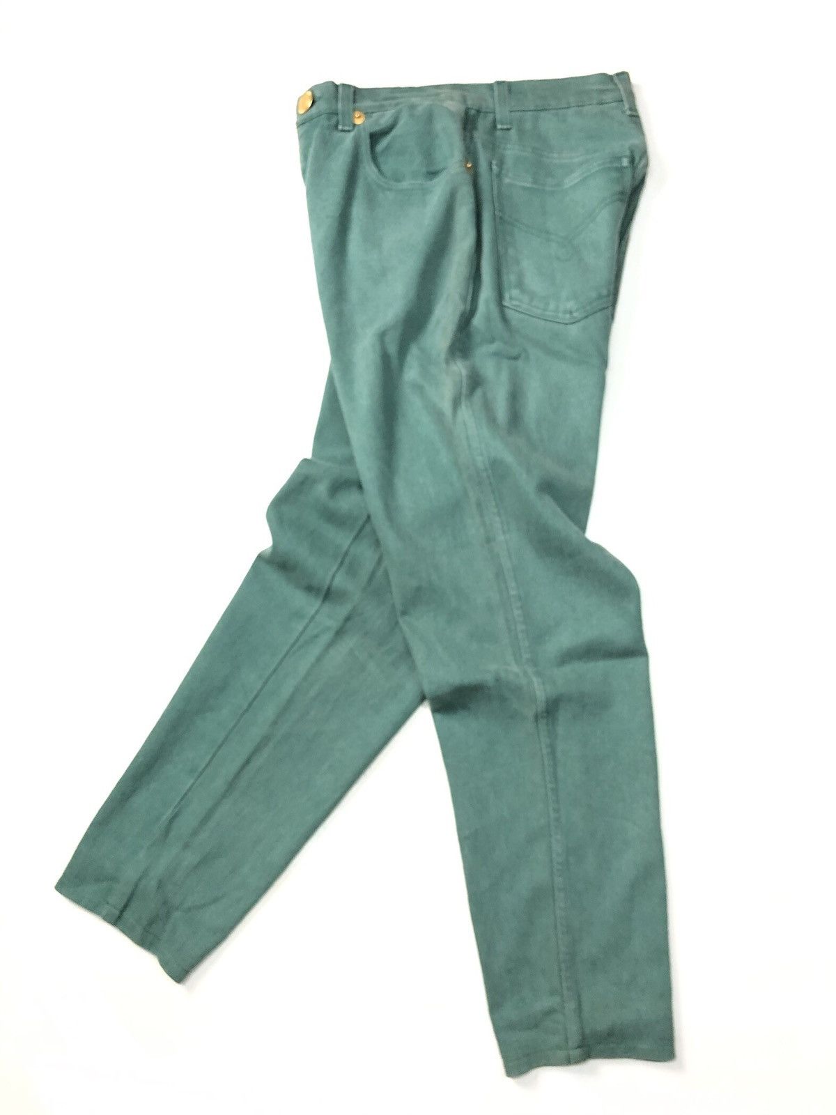 Designer × Moschino × Vintage VINTAGE MOSCHINO CROPPED DENIM ITALY 🇮🇹 Size US 27 - 4 Thumbnail