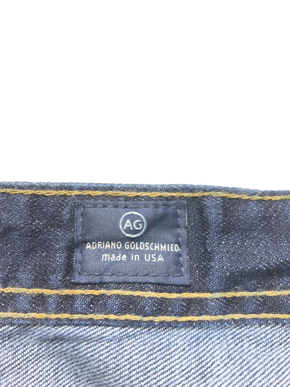 AG Adriano Goldschmied × Designer AG ADRIANO GOLDSCHMIED THE PROTEGE STRAIGHT LEG BLUE DENIM Size US 36 / EU 52 - 11 Thumbnail