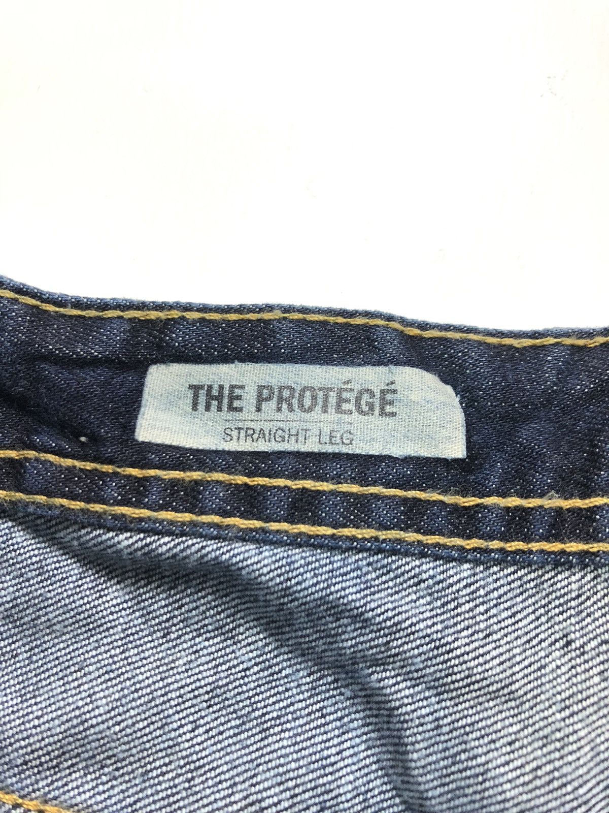 AG Adriano Goldschmied × Designer AG ADRIANO GOLDSCHMIED THE PROTEGE STRAIGHT LEG BLUE DENIM Size US 36 / EU 52 - 10 Thumbnail