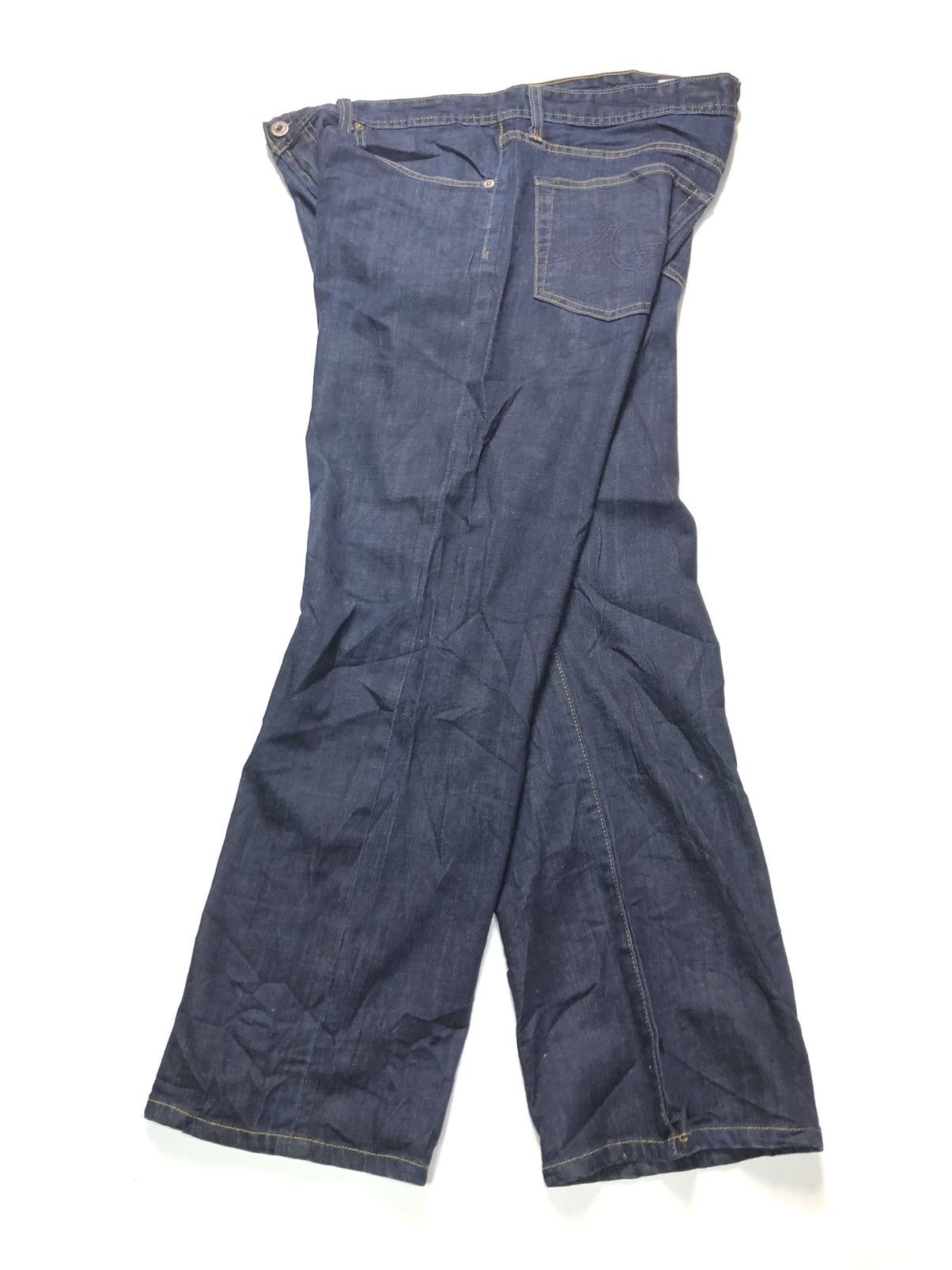 AG Adriano Goldschmied × Designer AG ADRIANO GOLDSCHMIED THE PROTEGE STRAIGHT LEG BLUE DENIM Size US 36 / EU 52 - 15 Thumbnail