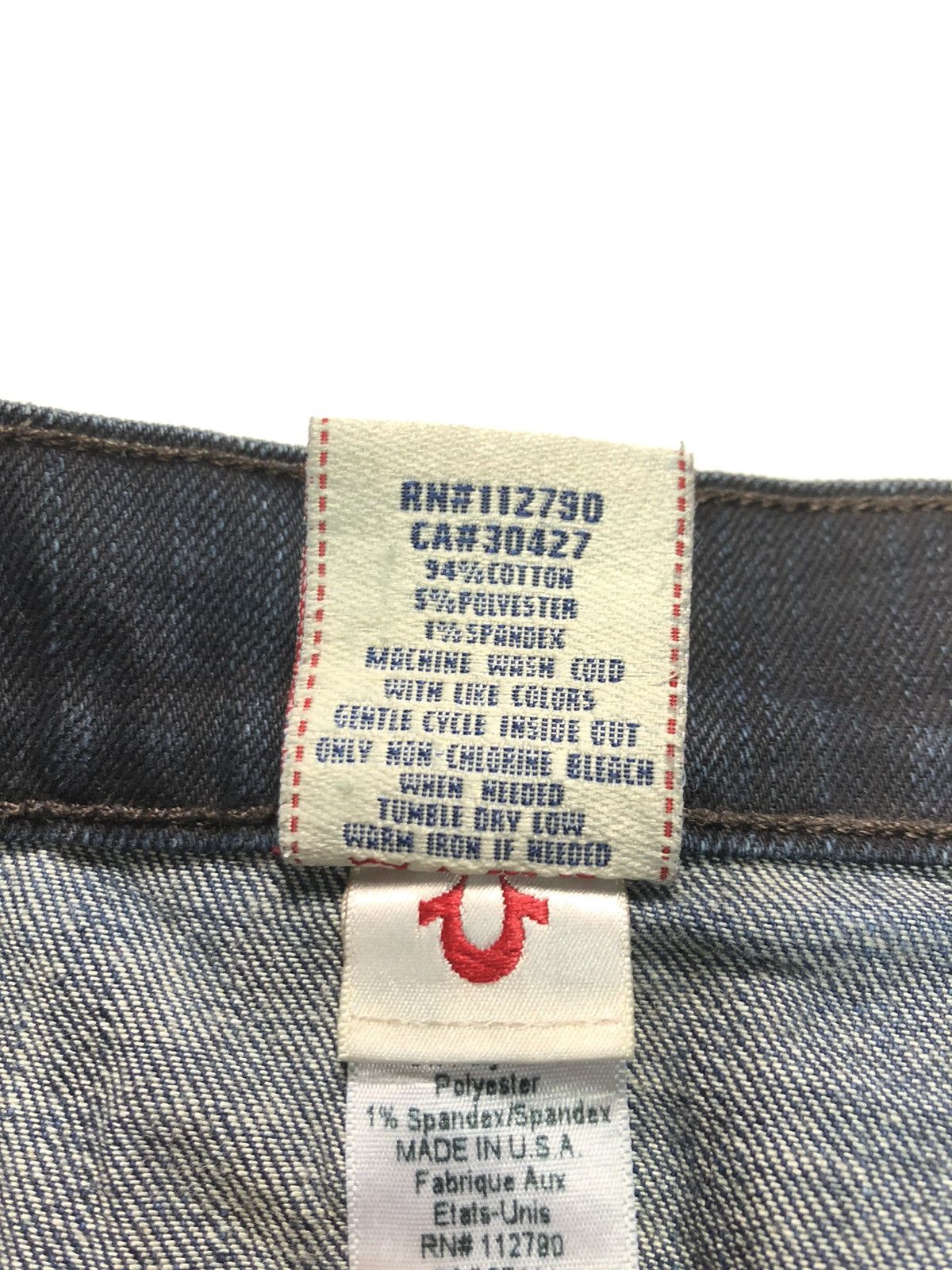 True Religion × Vintage VINTAGE TRUE RELIGION MADE IN USA 🇺🇸 Size US 33 - 10 Thumbnail