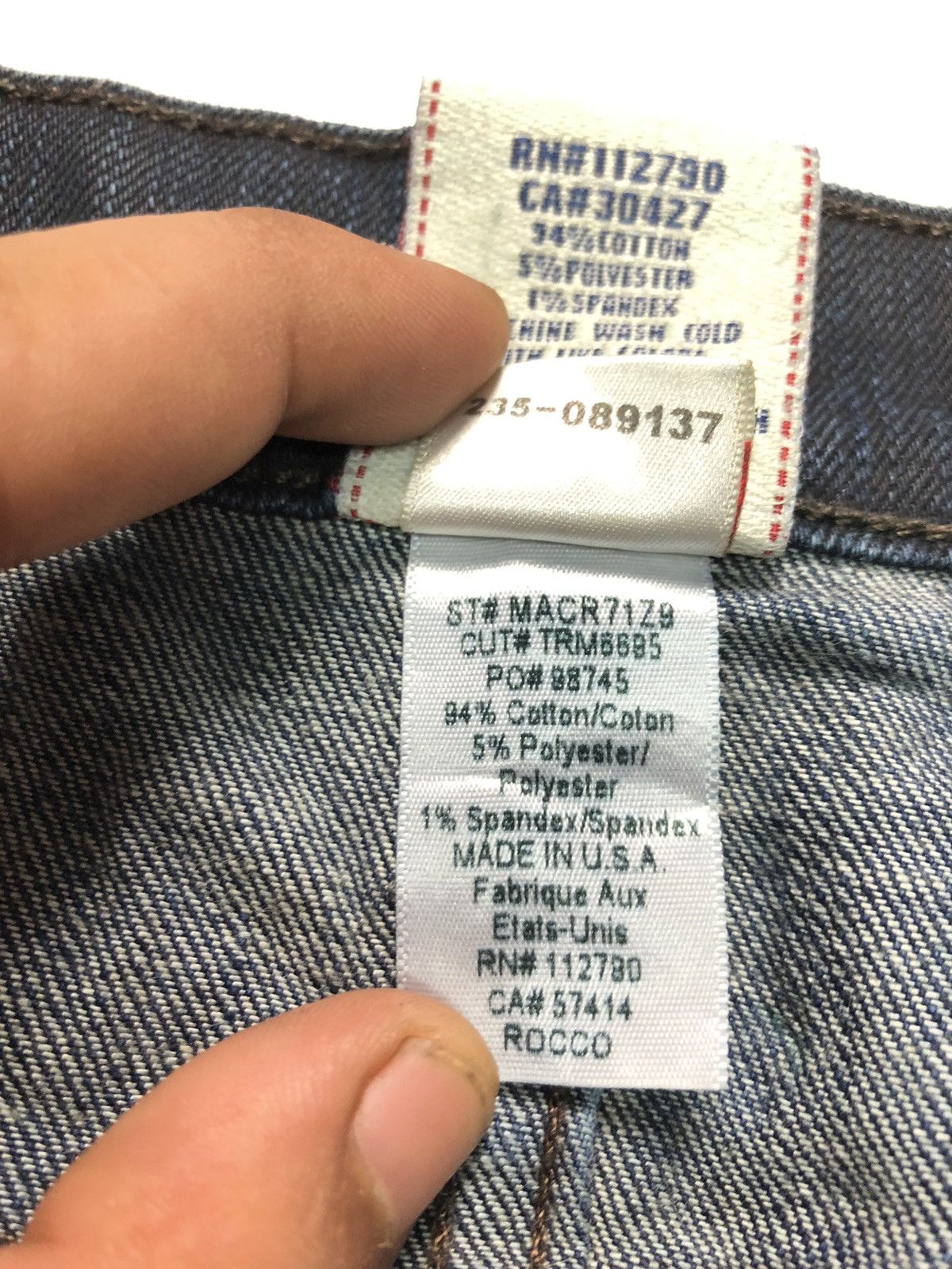 True Religion × Vintage VINTAGE TRUE RELIGION MADE IN USA 🇺🇸 Size US 33 - 11 Thumbnail