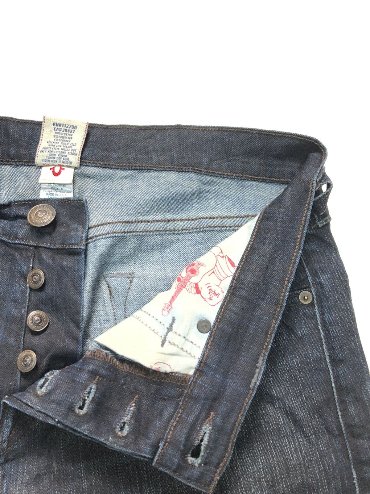 True Religion × Vintage VINTAGE TRUE RELIGION MADE IN USA 🇺🇸 Size US 33 - 8 Thumbnail