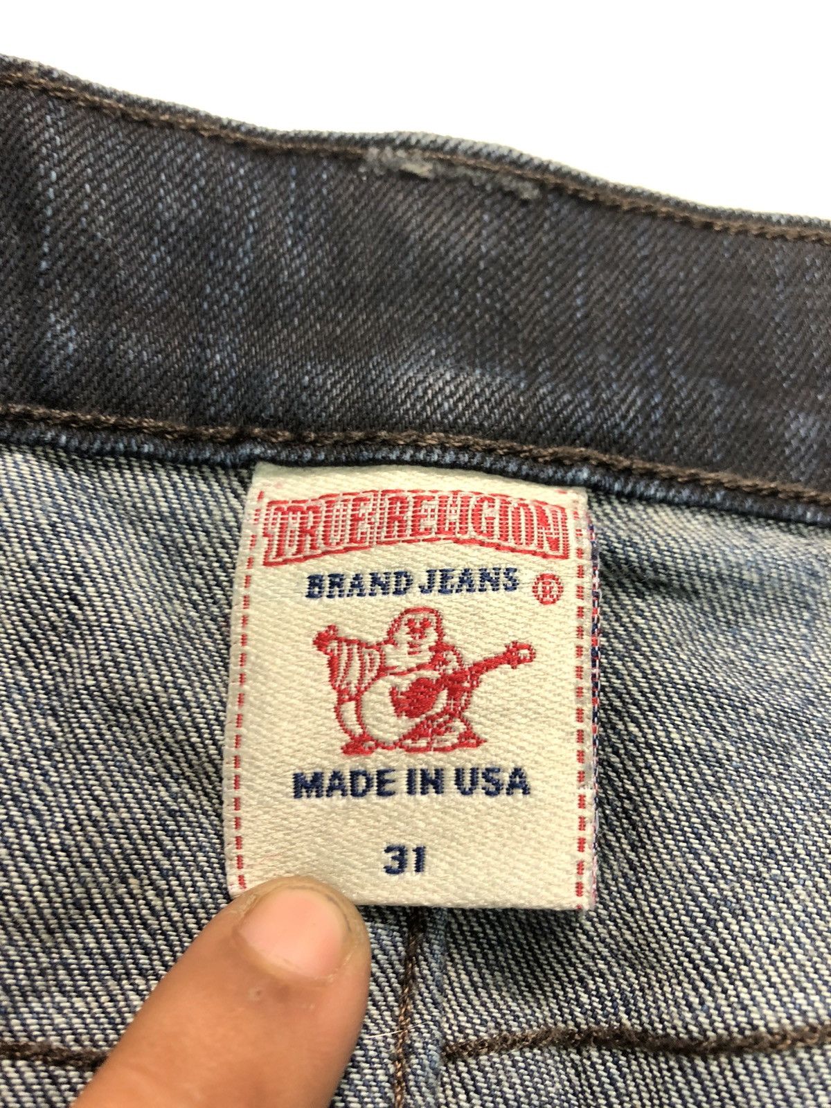 True Religion × Vintage VINTAGE TRUE RELIGION MADE IN USA 🇺🇸 Size US 33 - 9 Thumbnail