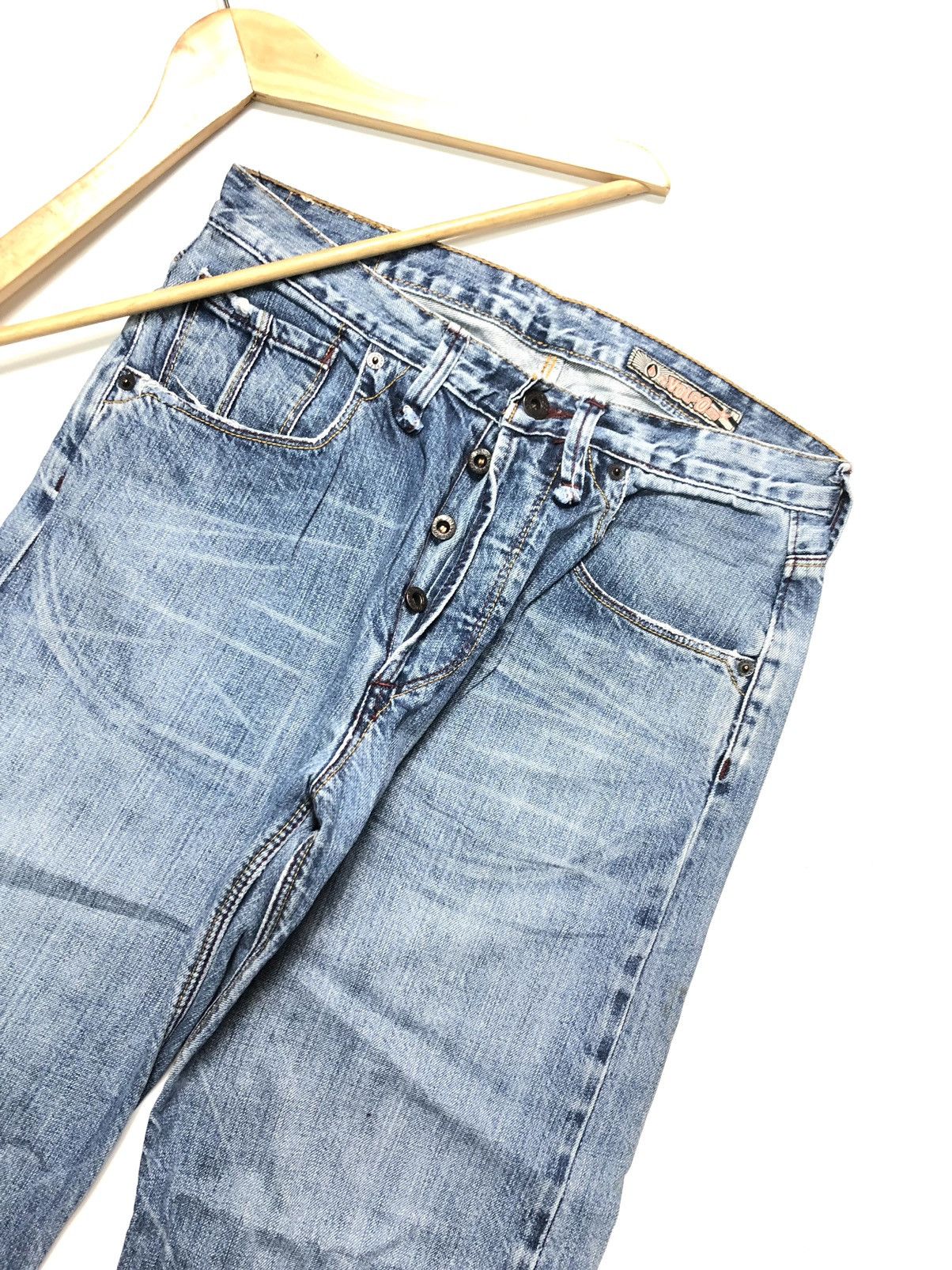 Vintage × Volcom VINTAGE VOLCOM DISTRESSED BLUE WASH DENIM Size US 30 / EU 46 - 1 Thumbnail