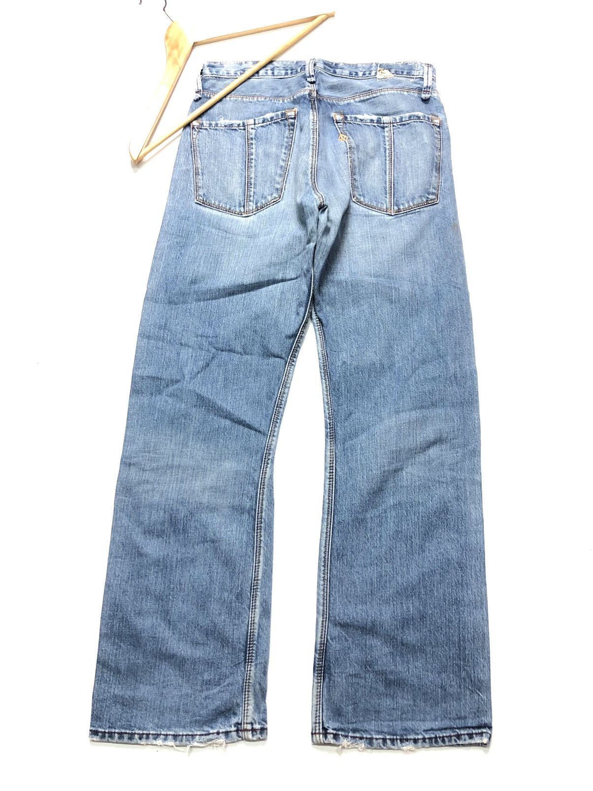 Vintage × Volcom VINTAGE VOLCOM DISTRESSED BLUE WASH DENIM Size US 30 / EU 46 - 4 Thumbnail