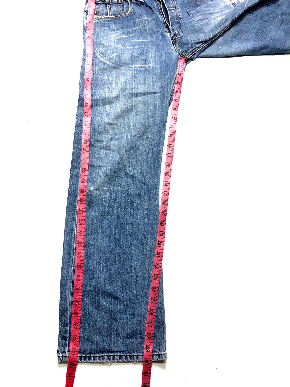 Vintage × Volcom VINTAGE VOLCOM DISTRESSED BLUE WASH DENIM Size US 30 / EU 46 - 16 Thumbnail