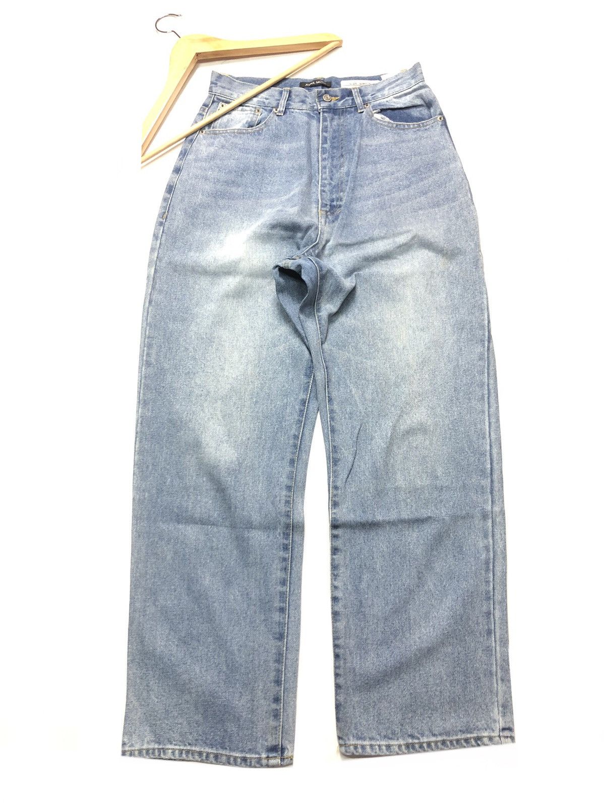 Japanese Brand × Vintage VINTAGE AVAIL MODE DISTRESSED BLUE WASH DENIM Size US 27 - 4 Thumbnail