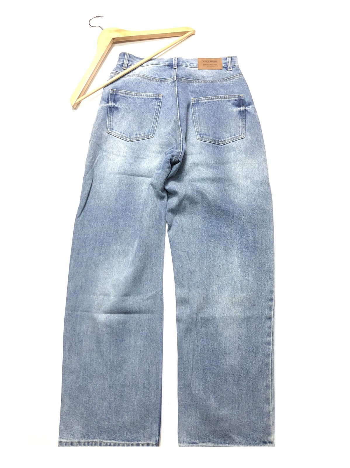 Japanese Brand × Vintage VINTAGE AVAIL MODE DISTRESSED BLUE WASH DENIM Size US 27 - 2 Thumbnail