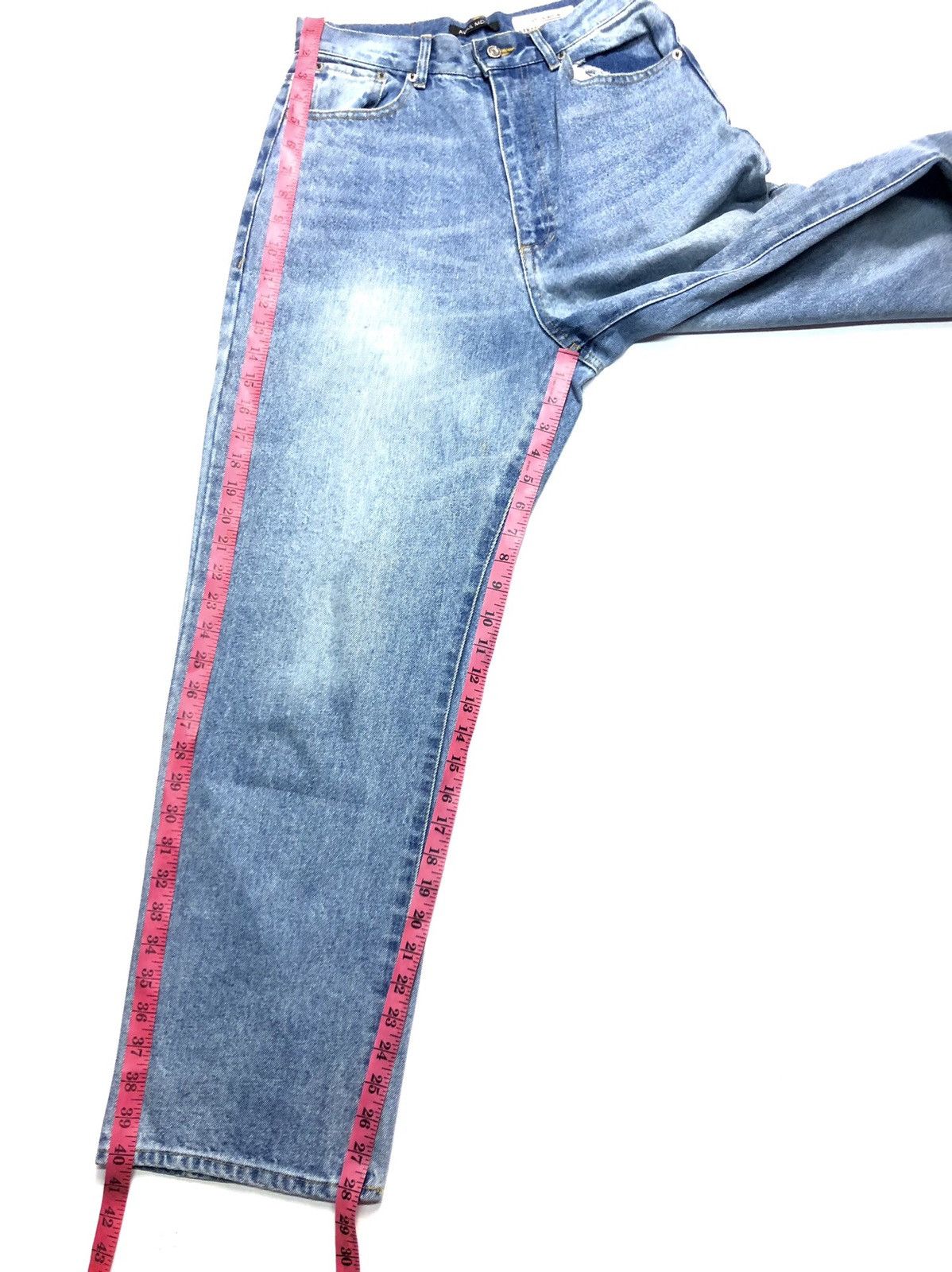 Japanese Brand × Vintage VINTAGE AVAIL MODE DISTRESSED BLUE WASH DENIM Size US 27 - 17 Thumbnail