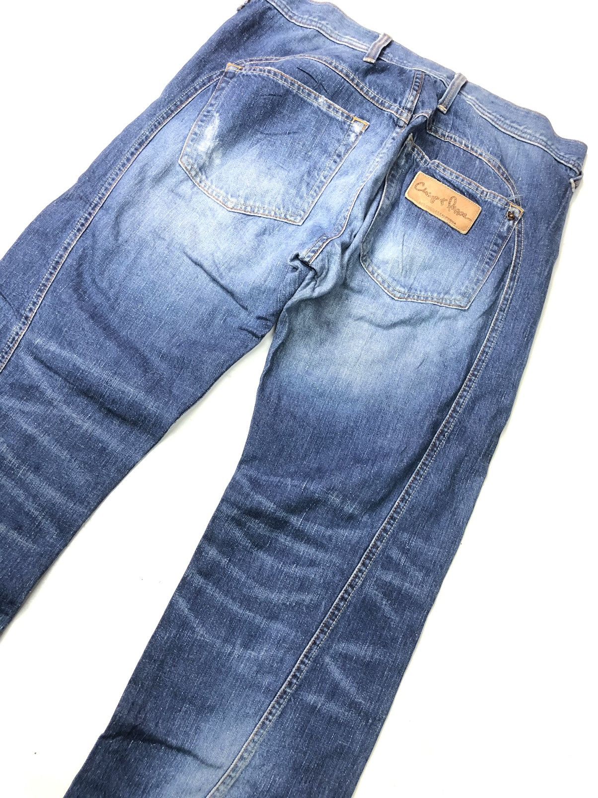 Chip & Pepper × Vintage VINTAGE CHIP&PEPER BLUE WASH DISTRESSED DENIM MADE IN USA Size US 32 / EU 48 - 1 Thumbnail