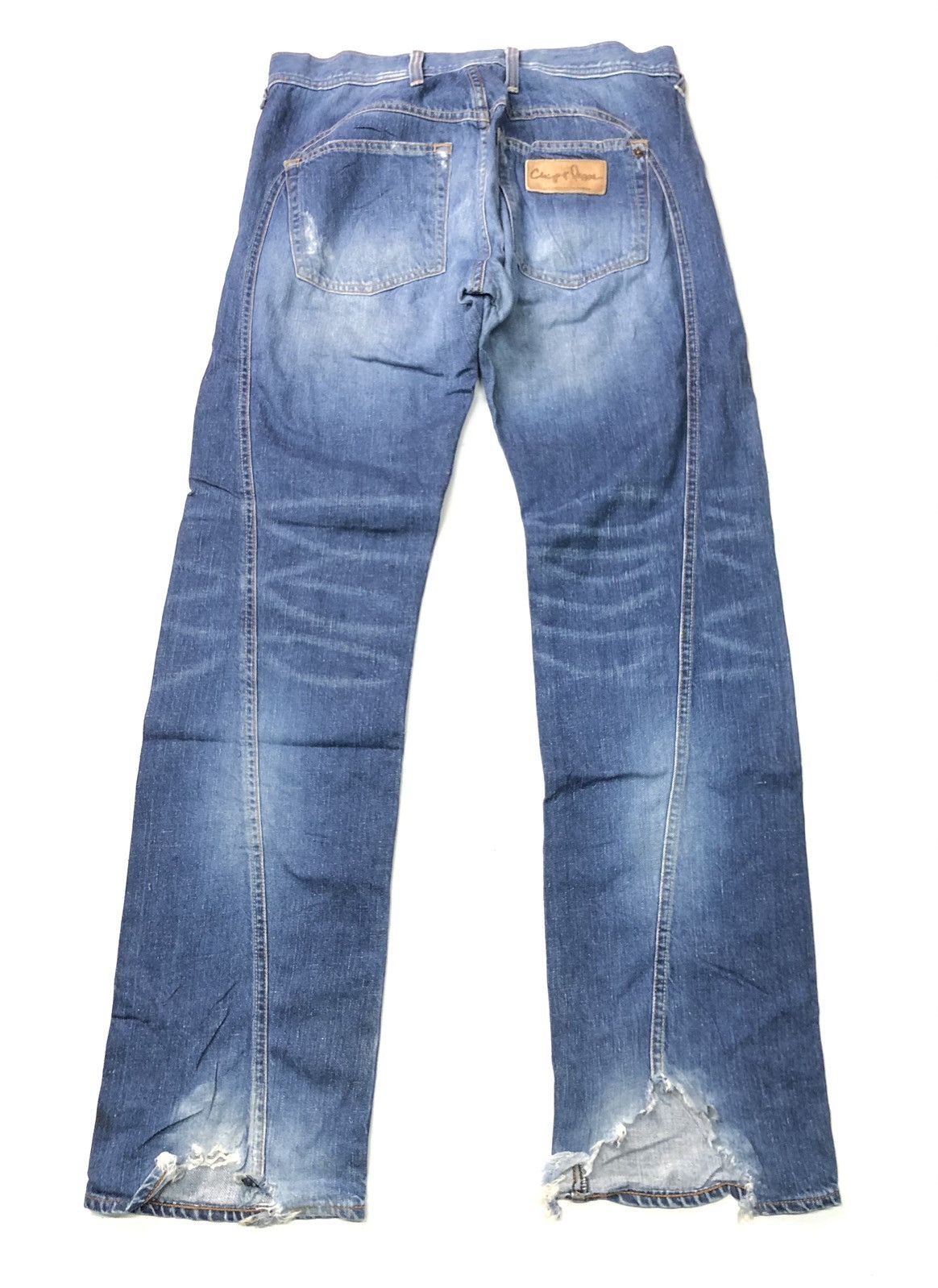 Chip & Pepper × Vintage VINTAGE CHIP&PEPER BLUE WASH DISTRESSED DENIM MADE IN USA Size US 32 / EU 48 - 2 Thumbnail
