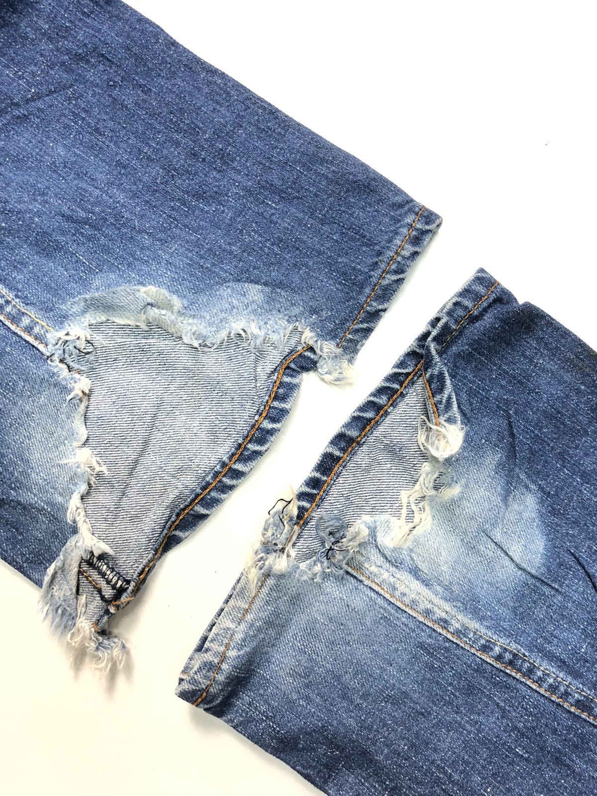 Chip & Pepper × Vintage VINTAGE CHIP&PEPER BLUE WASH DISTRESSED DENIM MADE IN USA Size US 32 / EU 48 - 14 Thumbnail