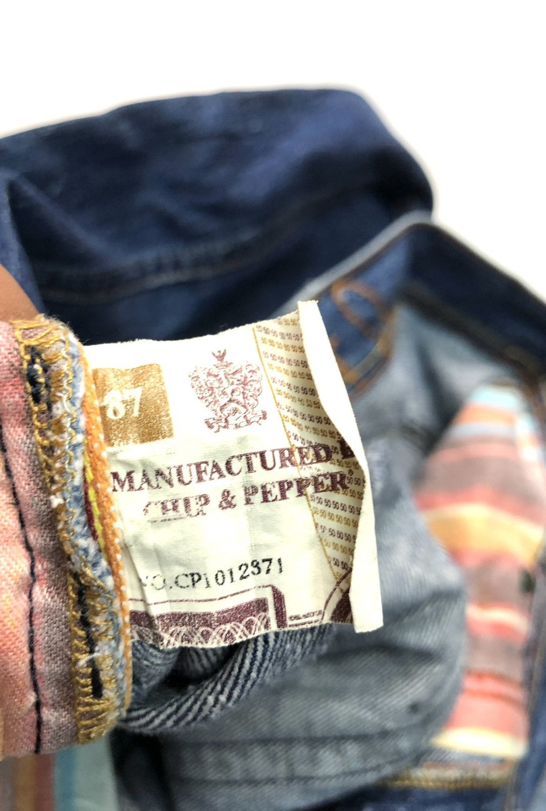 Chip & Pepper × Vintage VINTAGE CHIP&PEPER BLUE WASH DISTRESSED DENIM MADE IN USA Size US 32 / EU 48 - 12 Thumbnail