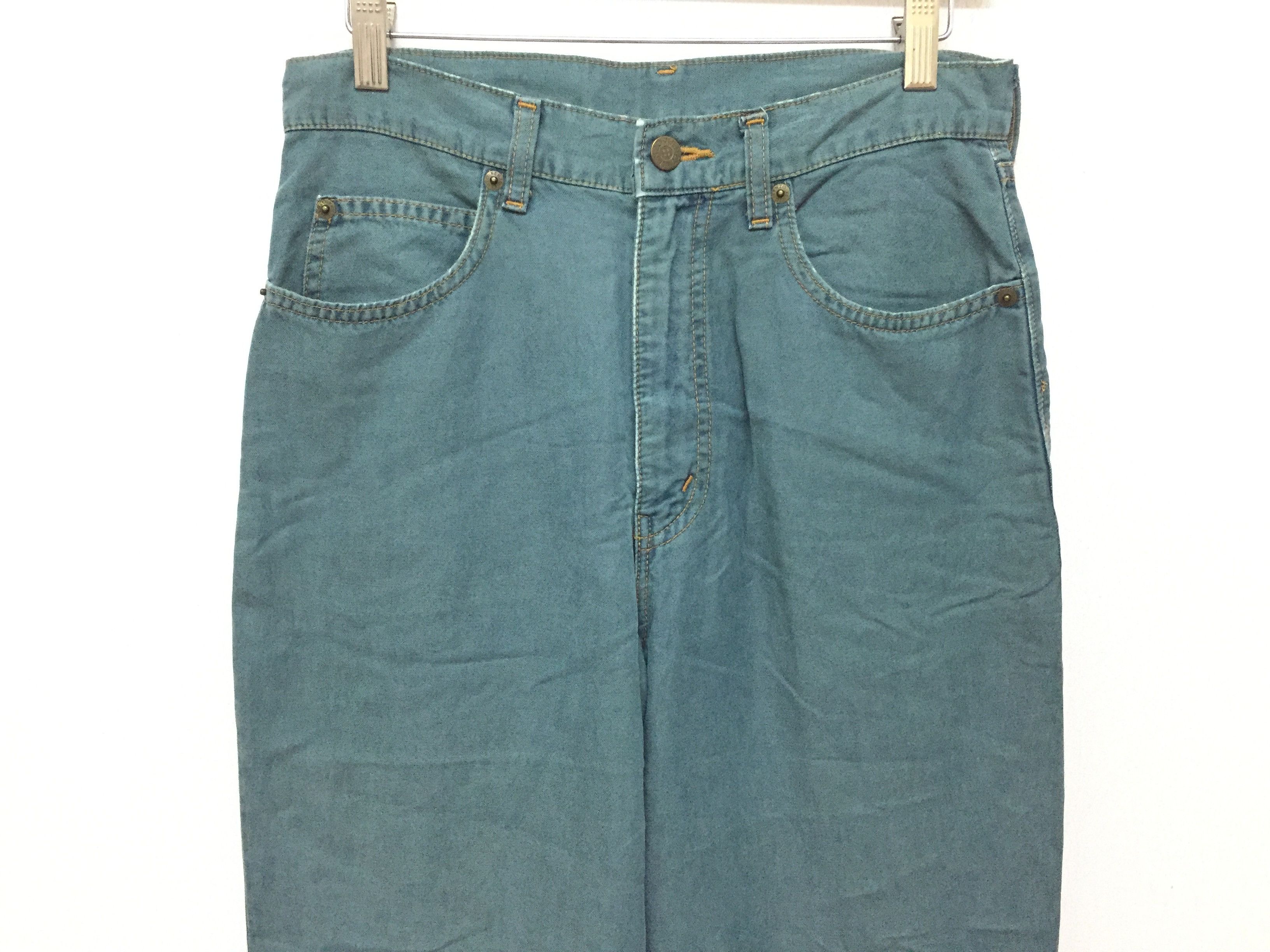 Kenzo Vtg KENZO Jeans embroidered flower back pocket Size US 29 - 8 Thumbnail