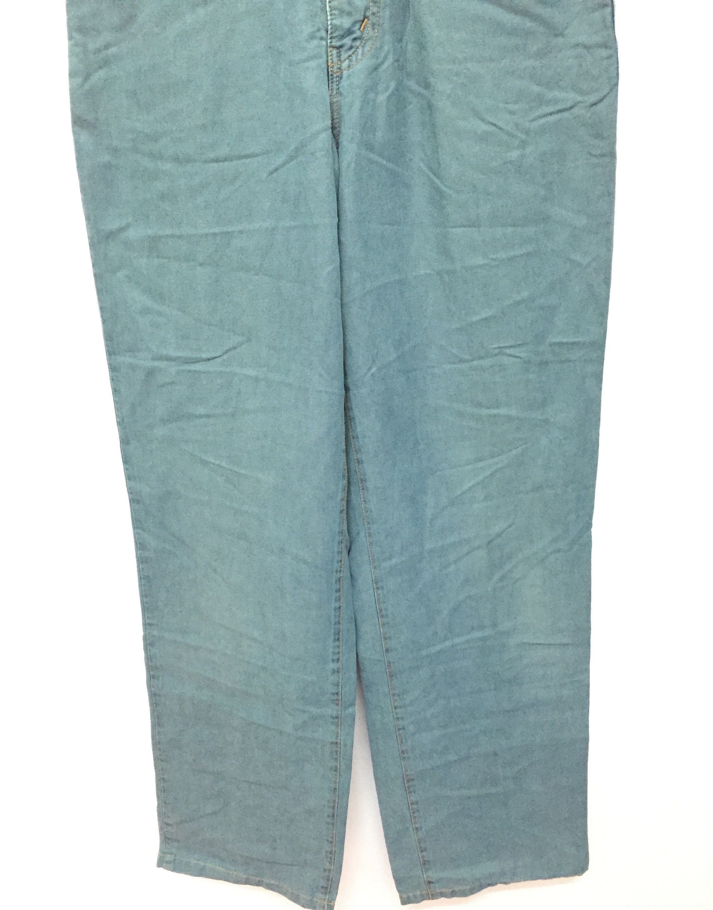 Kenzo Vtg KENZO Jeans embroidered flower back pocket Size US 29 - 9 Thumbnail