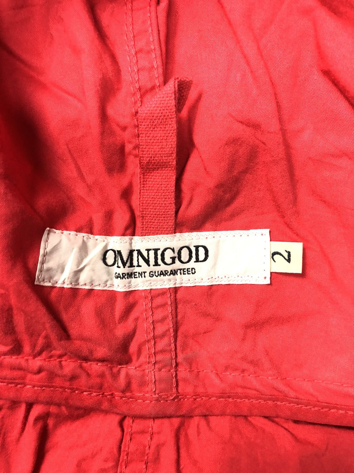 Japanese Brand × OMNIGOD × Vintage VINTAGE OMNIGOD JACKET 🧥 HOODIE JAPAN 🇯🇵 Size US S / EU 44-46 / 1 - 5 Thumbnail