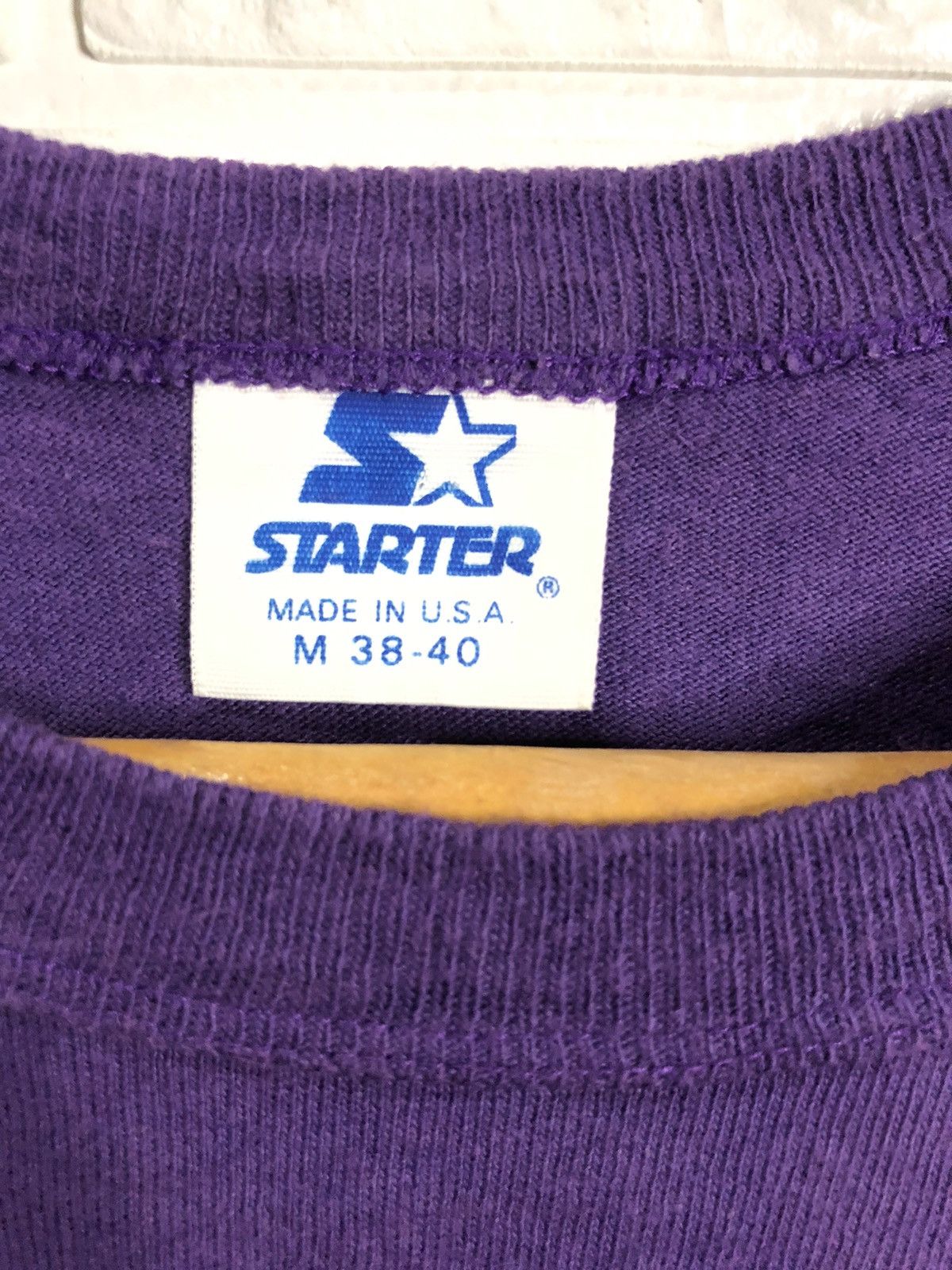 NBA × Vintage VINTAGE 1989 STARTER LA LAKERS SPELL OUT BIG LOGO Size US M / EU 48-50 / 2 - 5 Thumbnail