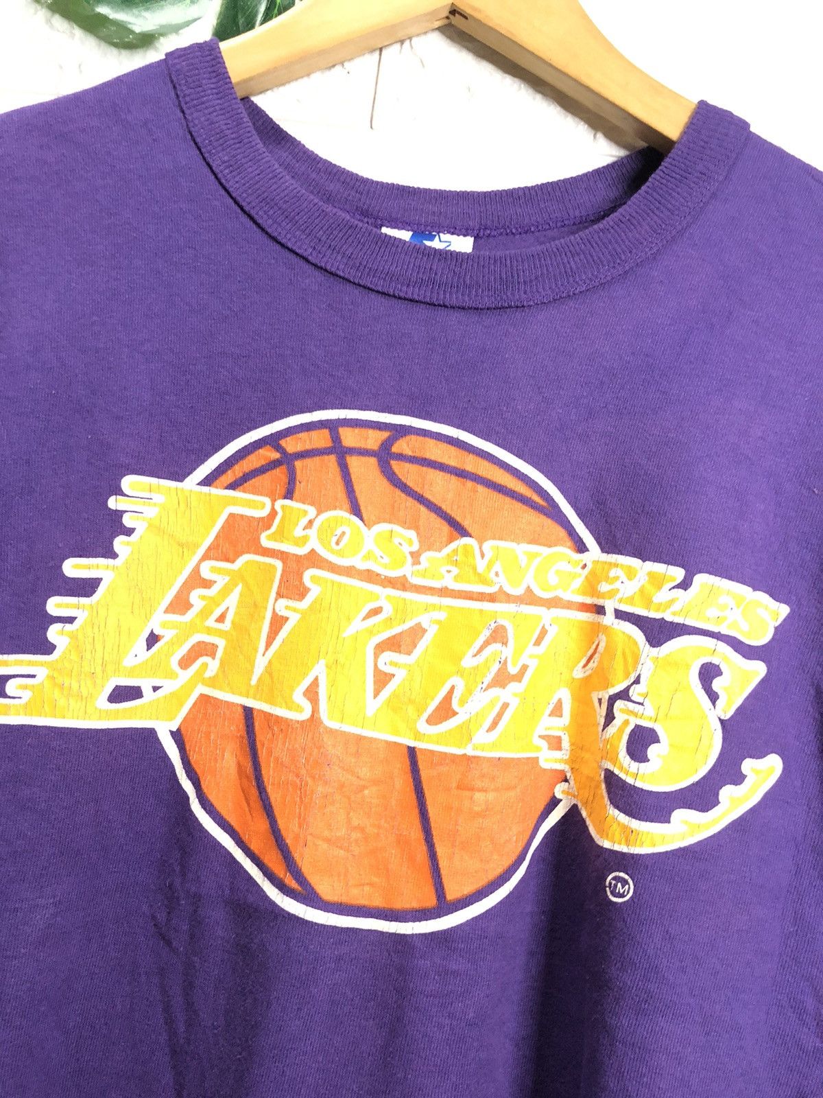 NBA × Vintage VINTAGE 1989 STARTER LA LAKERS SPELL OUT BIG LOGO Size US M / EU 48-50 / 2 - 3 Thumbnail