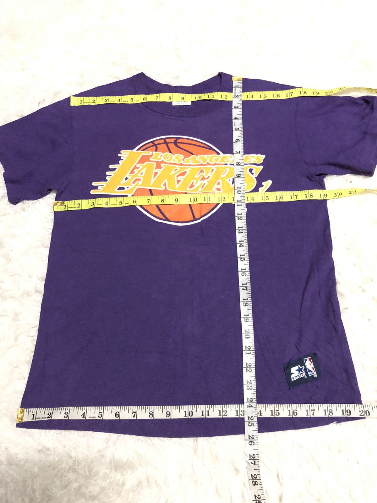 NBA × Vintage VINTAGE 1989 STARTER LA LAKERS SPELL OUT BIG LOGO Size US M / EU 48-50 / 2 - 8 Thumbnail