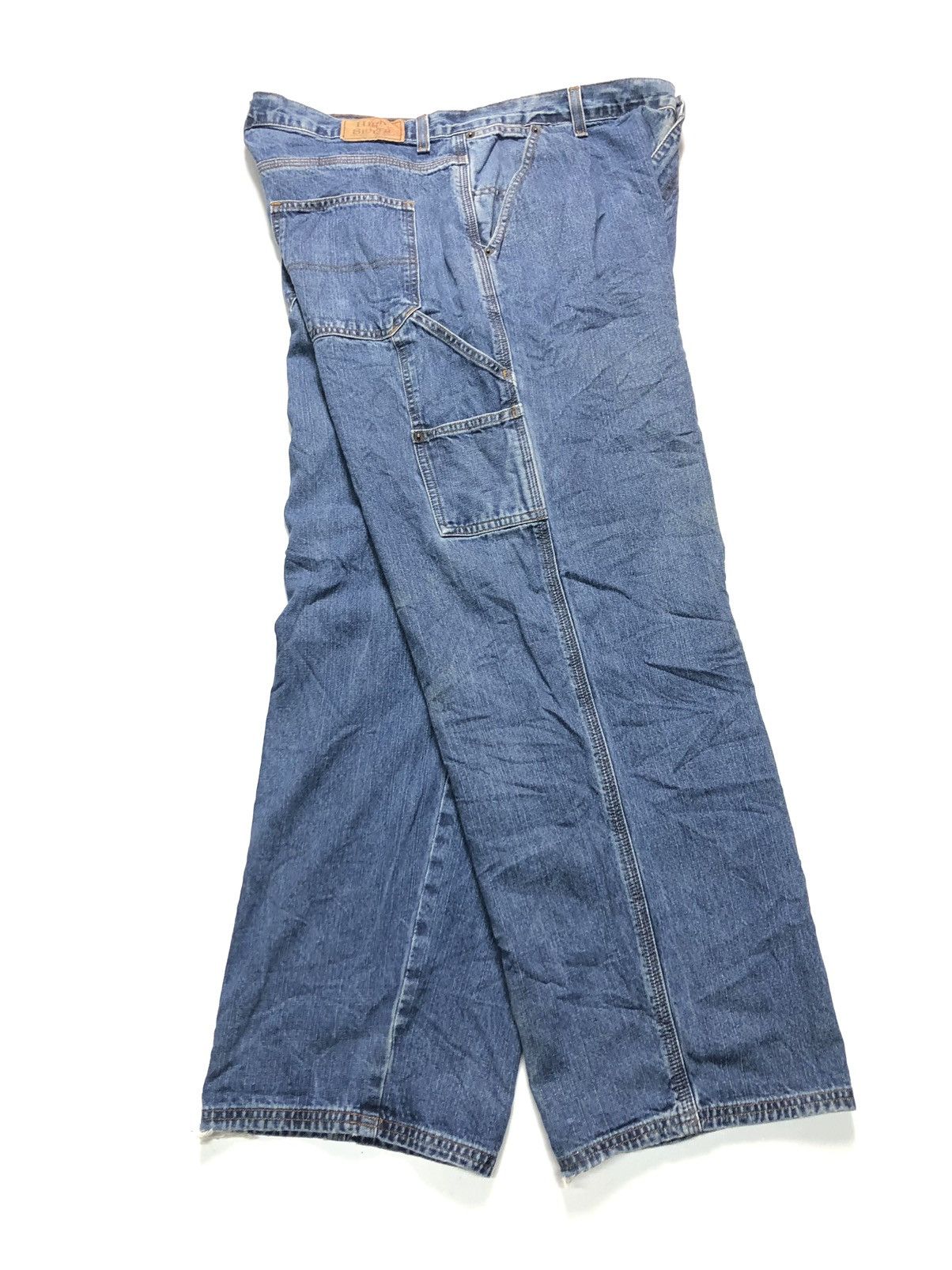 High Sierra × Vintage VINTAGE HIGH SIERRA CARPENTER WORKWEAR BLUE WASH DENIM Size US 36 / EU 52 - 12 Thumbnail