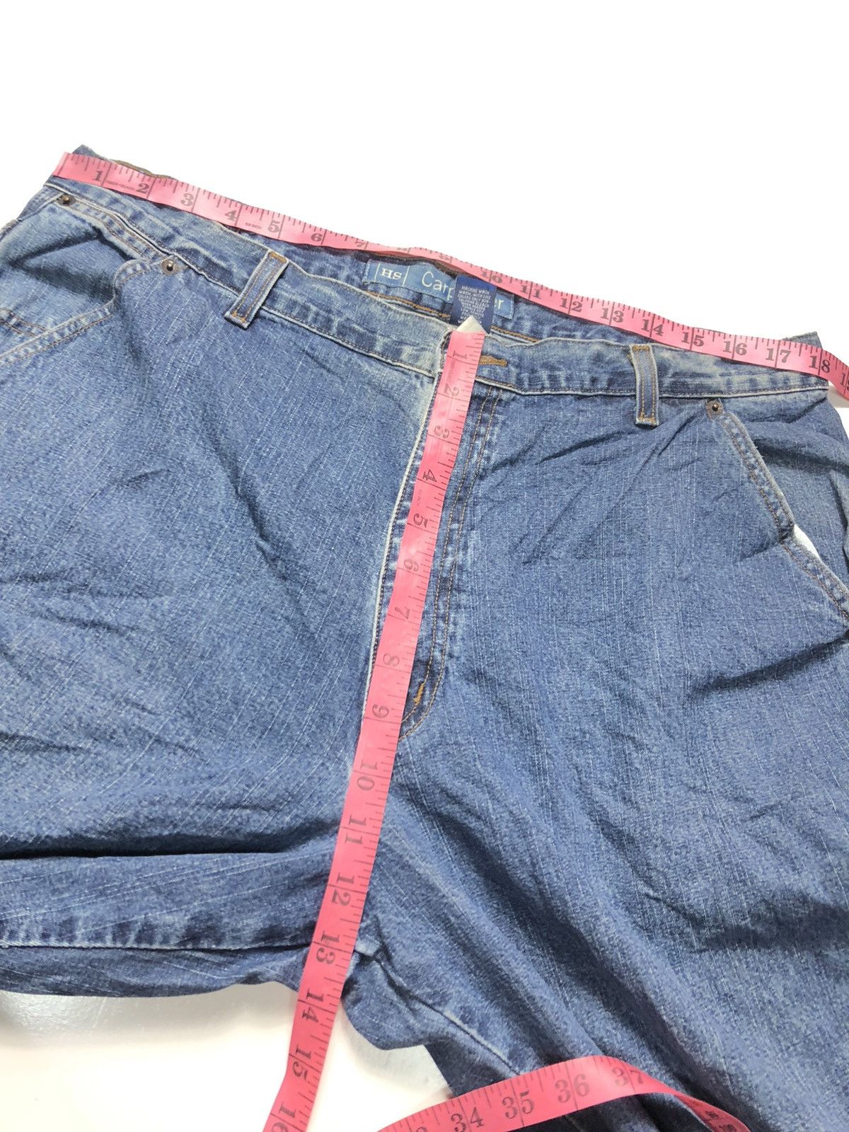 High Sierra × Vintage VINTAGE HIGH SIERRA CARPENTER WORKWEAR BLUE WASH DENIM Size US 36 / EU 52 - 13 Thumbnail