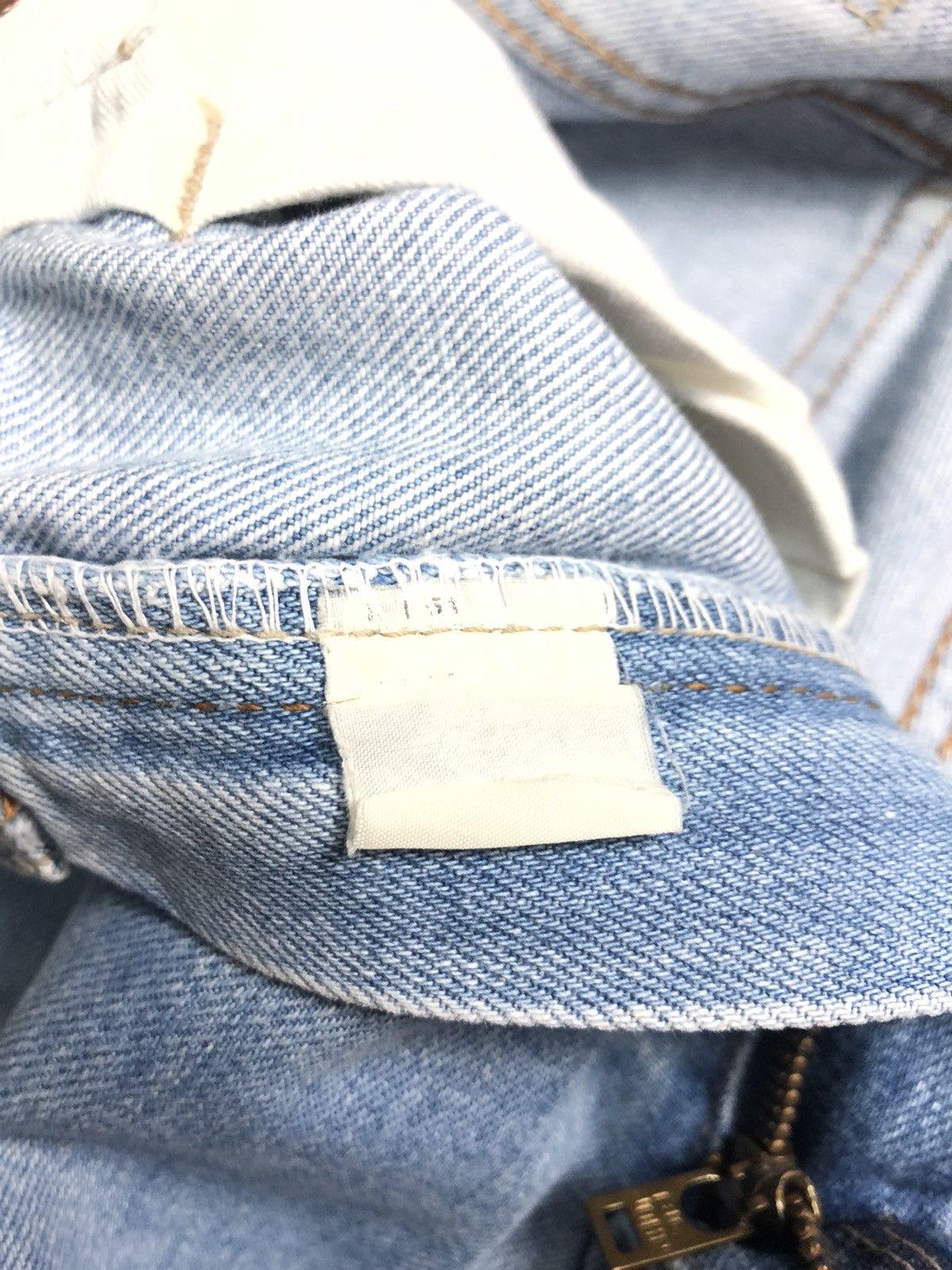 Big John × Vintage VINTAGE BIG JOHN BLUE WASH DISTRESSED DENIM Size US 30 / EU 46 - 6 Thumbnail