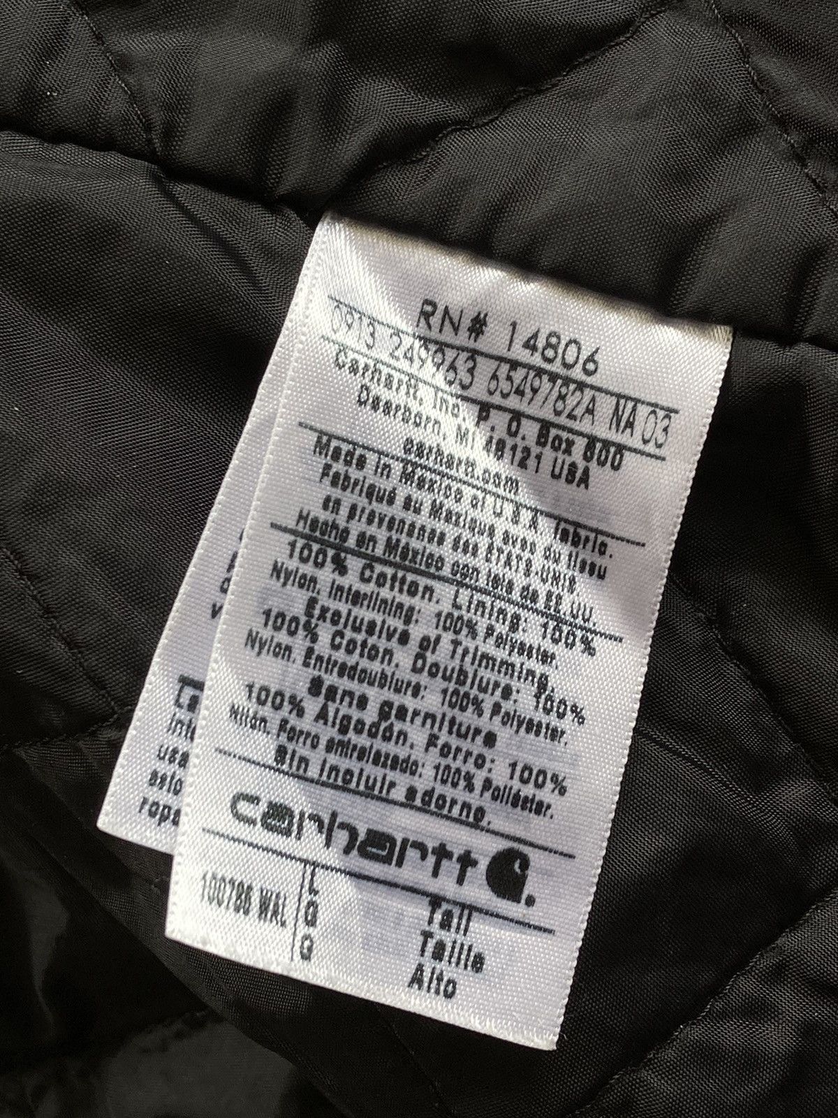 Carhartt × Vintage VINTAGE 1980s CARHART DARK BROWN HODIE JACKET Size US L / EU 52-54 / 3 - 9 Thumbnail