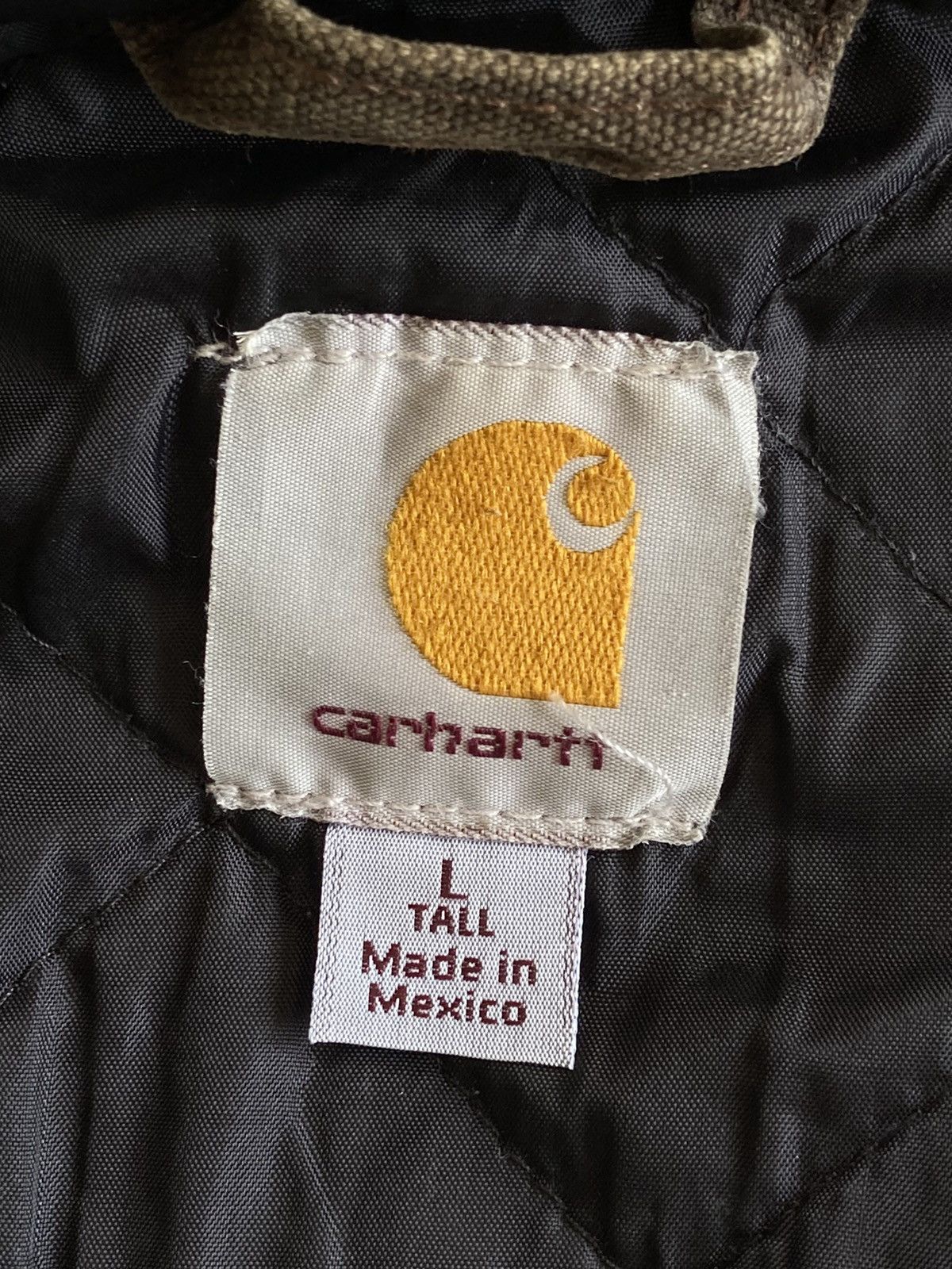 Carhartt × Vintage VINTAGE 1980s CARHART DARK BROWN HODIE JACKET Size US L / EU 52-54 / 3 - 8 Thumbnail