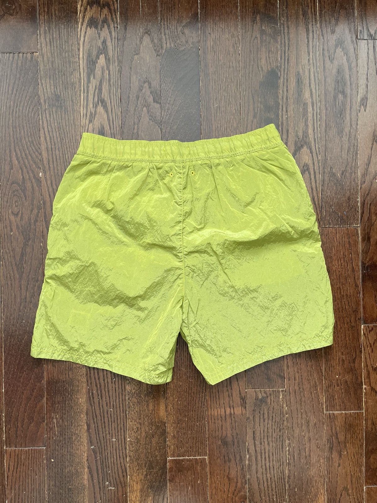 Stone Island Stone Island Nylon Metal Shorts Lime Green Size US 32 / EU 48 - 2 Thumbnail