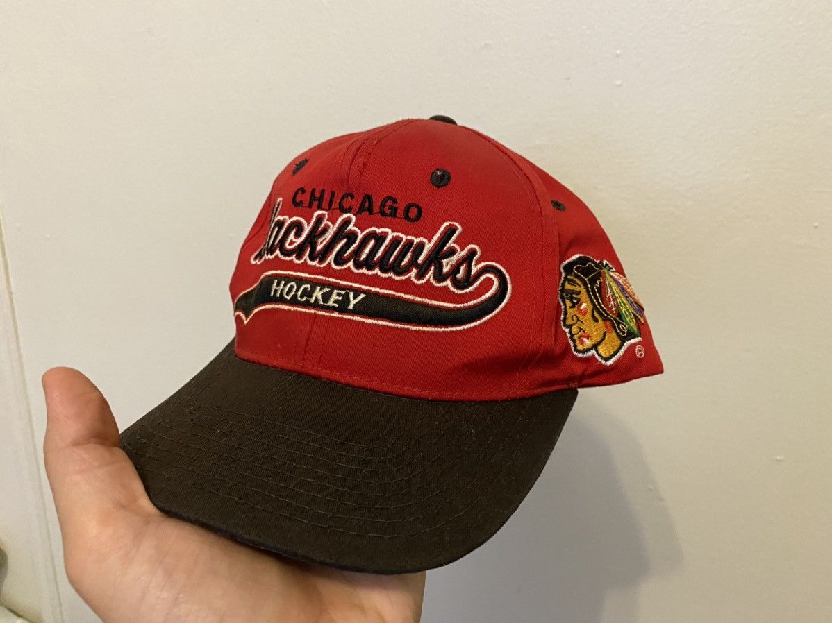 NHL Vintage 90s Chicago Blackhawks Starter SnapBack Size ONE SIZE - 1 Thumbnail