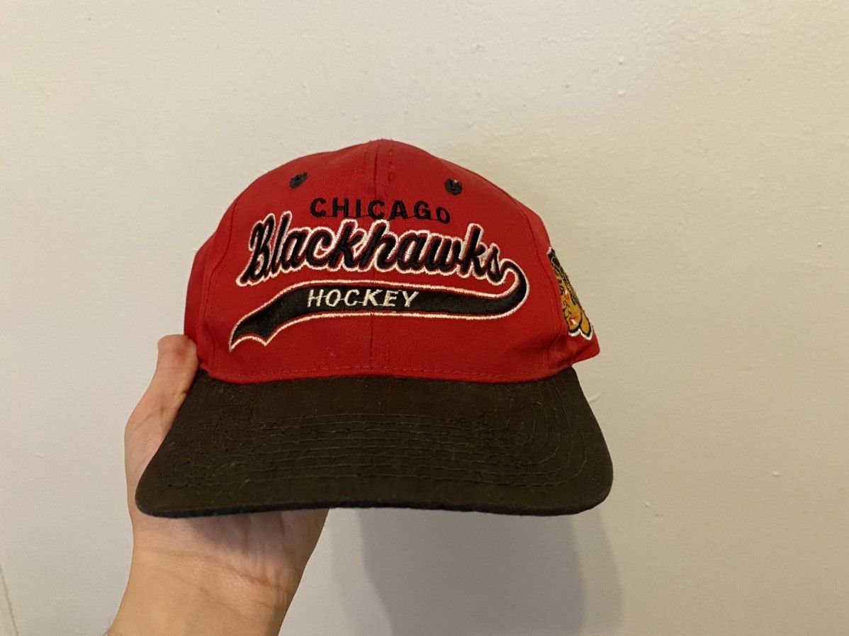 NHL Vintage 90s Chicago Blackhawks Starter SnapBack Size ONE SIZE - 2 Thumbnail