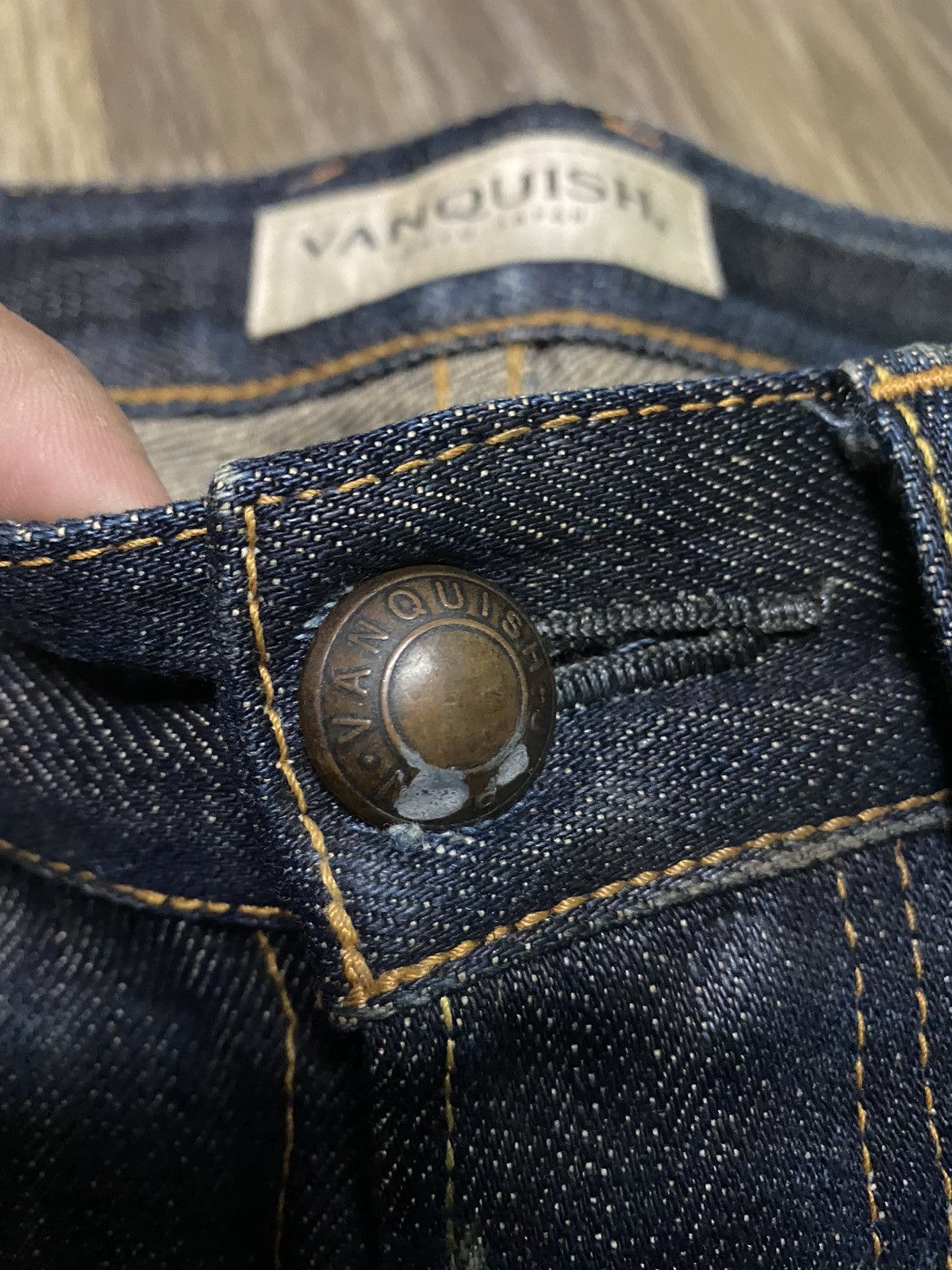 Japanese Brand × Vanquish × Vintage Vintage Vanquish Distressed Denim Jeans Size US 32 / EU 48 - 6 Thumbnail