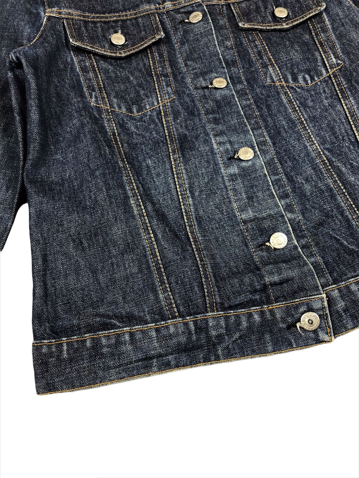Helmut Lang Archive Helmut Lang 1998 ‘Oversleeve” Denim Trucker Jacket Size US S / EU 44-46 / 1 - 6 Thumbnail