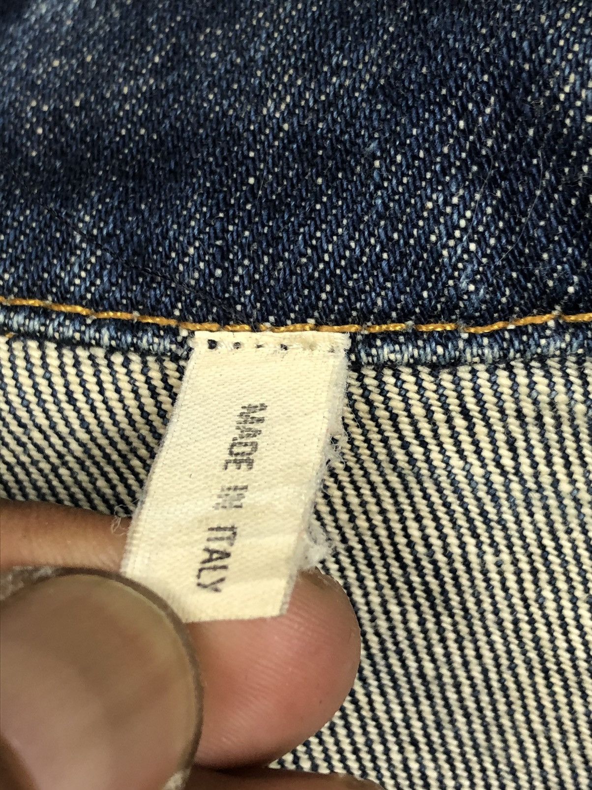 Helmut Lang Archive Helmut Lang 1998 ‘Oversleeve” Denim Trucker Jacket Size US S / EU 44-46 / 1 - 13 Thumbnail