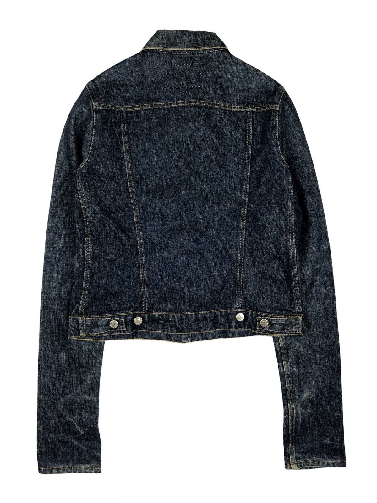 Helmut Lang Archive Helmut Lang 1998 ‘Oversleeve” Denim Trucker Jacket Size US S / EU 44-46 / 1 - 2 Thumbnail