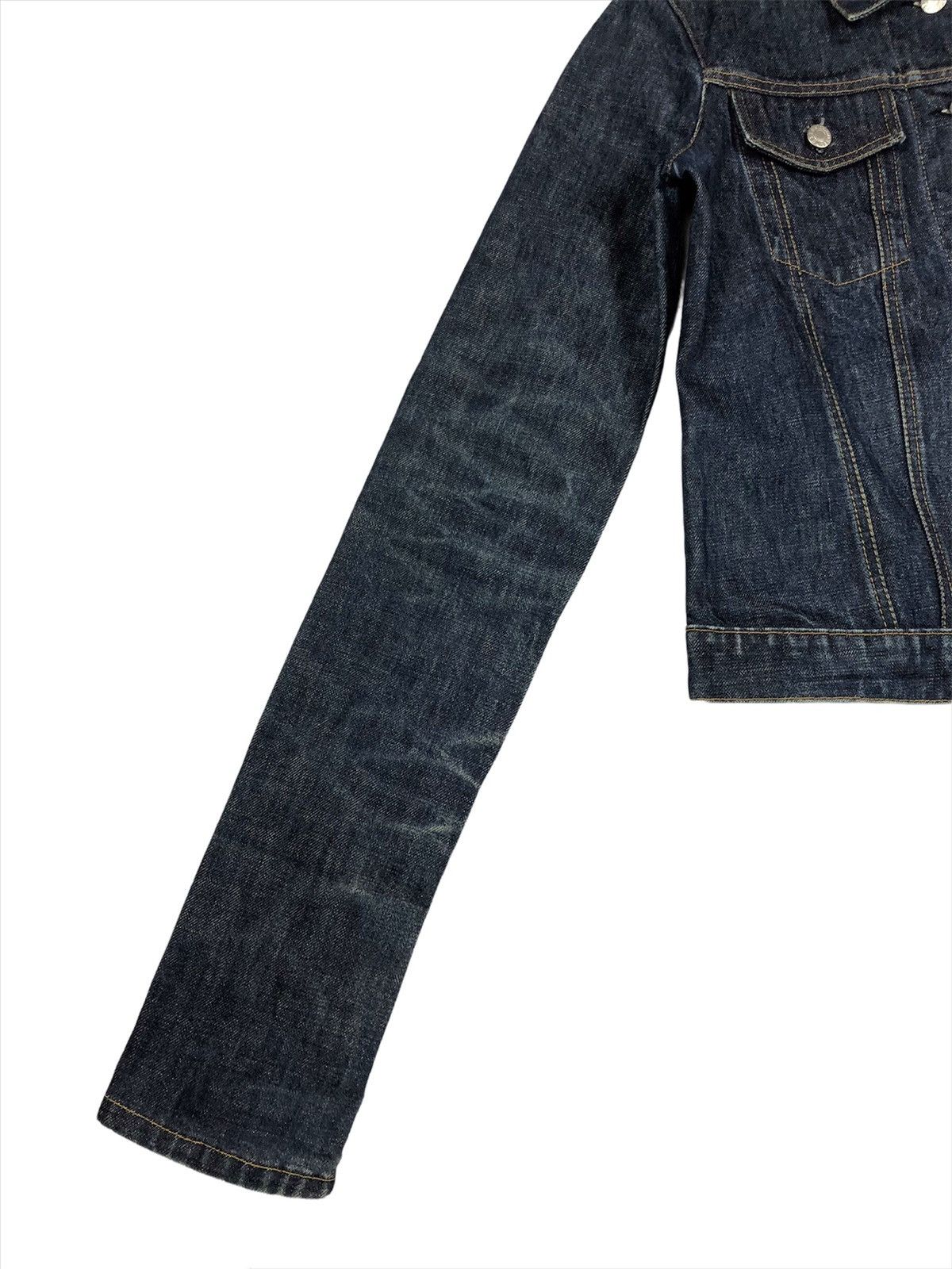 Helmut Lang Archive Helmut Lang 1998 ‘Oversleeve” Denim Trucker Jacket Size US S / EU 44-46 / 1 - 4 Thumbnail