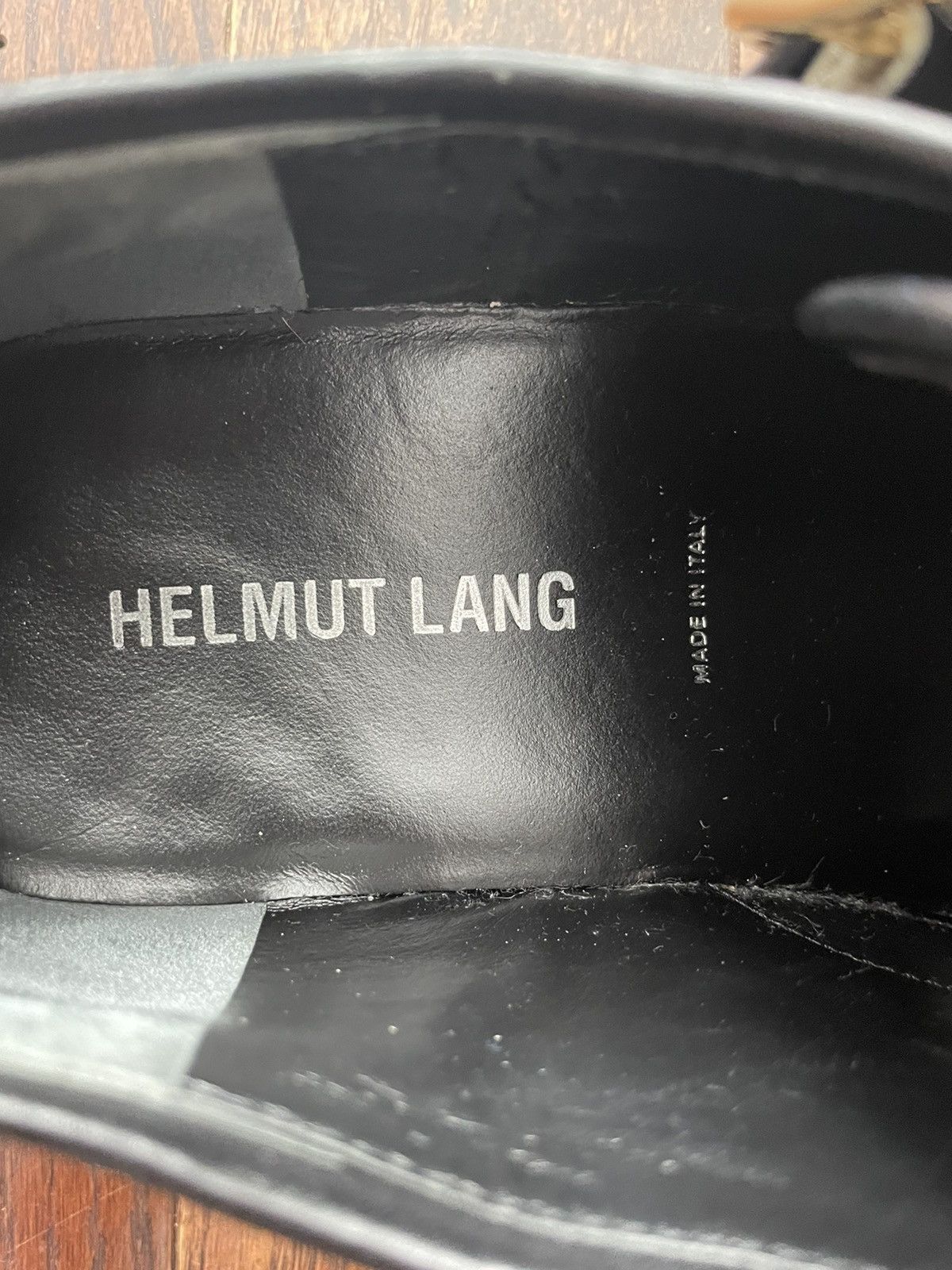 Helmut Lang Archive Helmut Lang Bondage Derby Shoes Black Size US 8 / EU 41 - 6 Thumbnail
