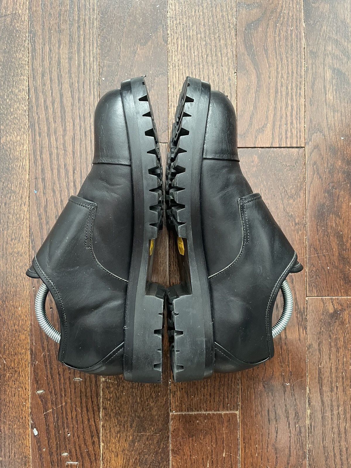 Helmut Lang Archive Helmut Lang Bondage Derby Shoes Black Size US 8 / EU 41 - 4 Thumbnail