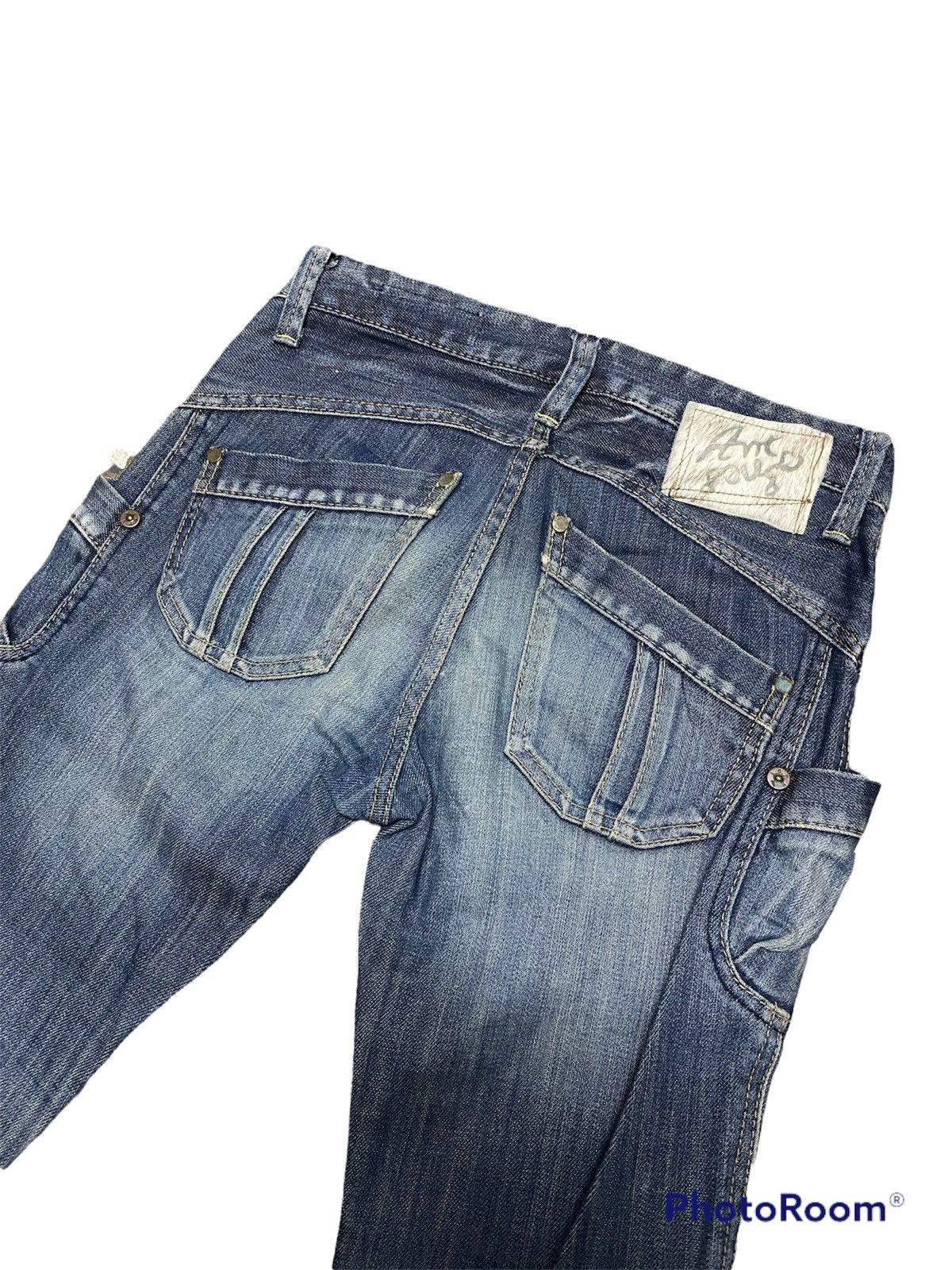 Vintage Vintage Antgauge Distressed Denim Jeans Size US 29 - 3 Thumbnail
