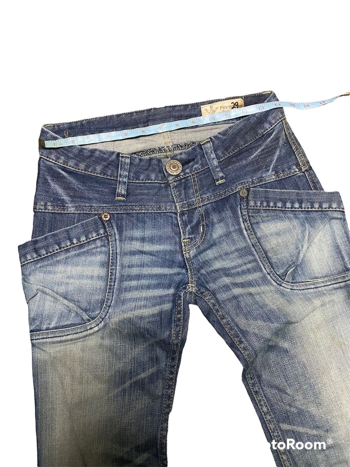Vintage Vintage Antgauge Distressed Denim Jeans Size US 29 - 9 Thumbnail