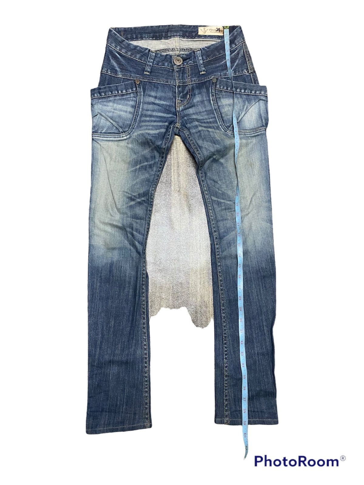 Vintage Vintage Antgauge Distressed Denim Jeans Size US 29 - 10 Thumbnail