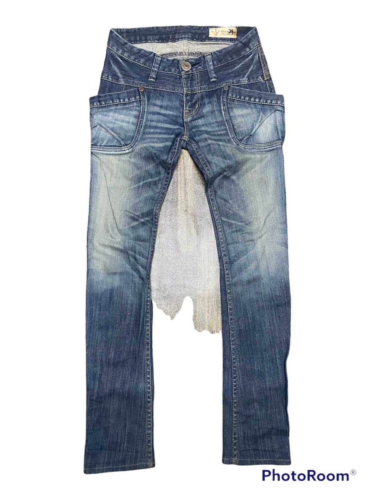 Vintage Vintage Antgauge Distressed Denim Jeans Size US 29 - 1 Thumbnail