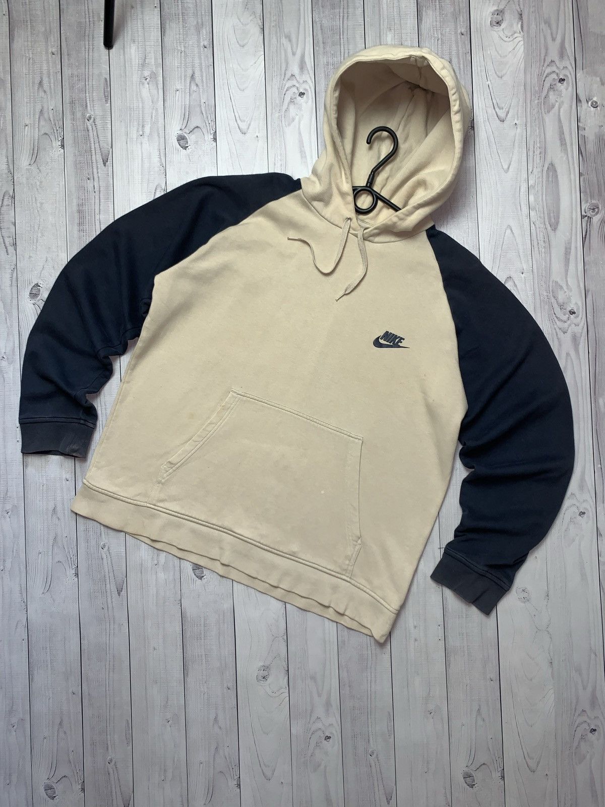 Vintage hoodie Nike beige size M