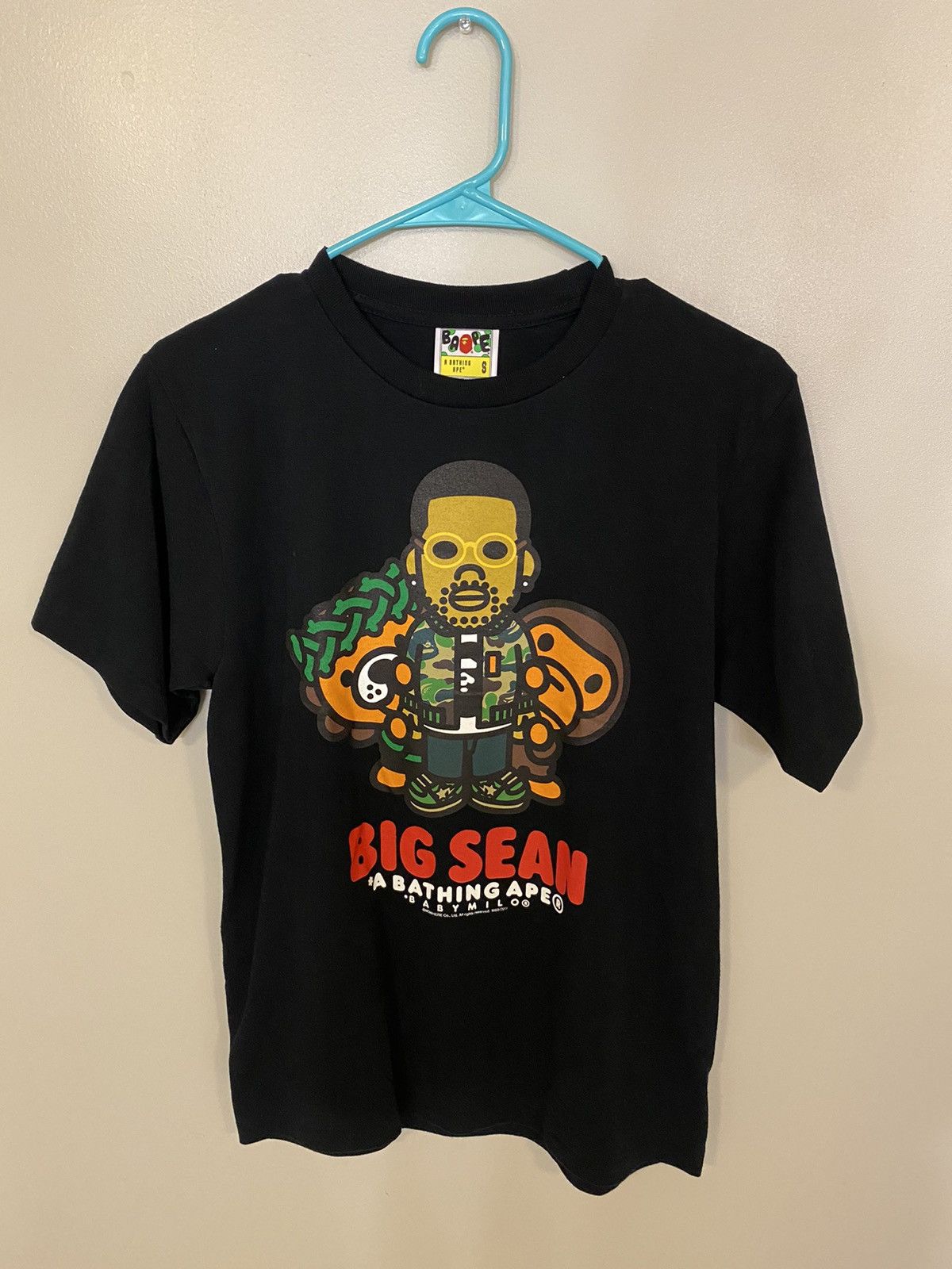 Bape × Big Sean Bape x Big Sean Baby Milo Tee Size US S / EU 44-46 / 1 - 1 Thumbnail