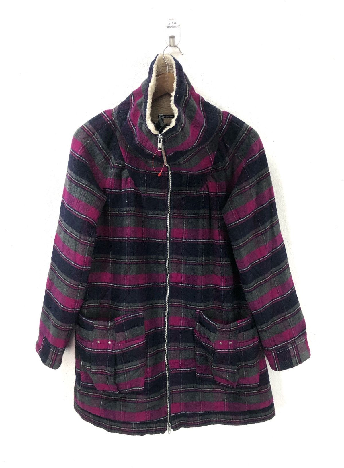image of Art Cantwo Stripe Multicolour Jacket in Striped, Men's (Size Large)