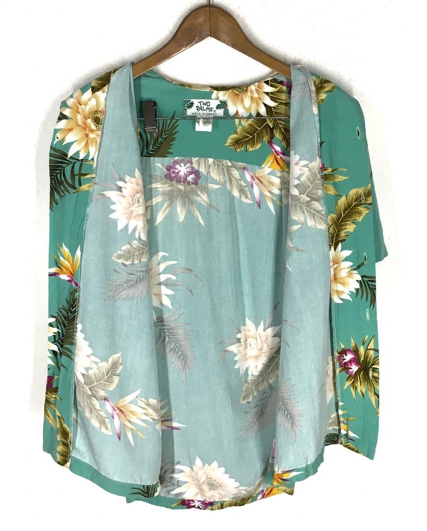 Vintage Two Palms Rare Vintage Hawaii Cotton Shirt Size US S / EU 44-46 / 1 - 5 Thumbnail