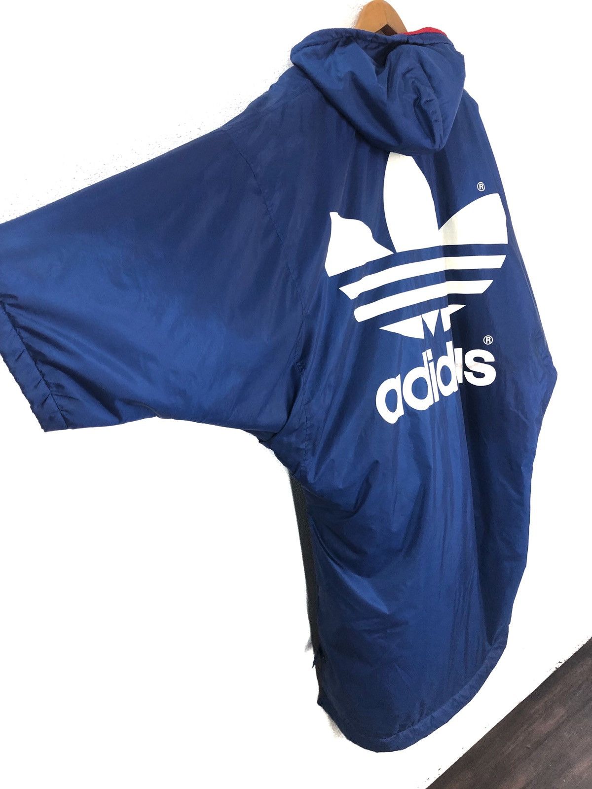 Adidas × Vintage Vintage Adidas Long Jacket Size US L / EU 52-54 / 3 - 8 Thumbnail
