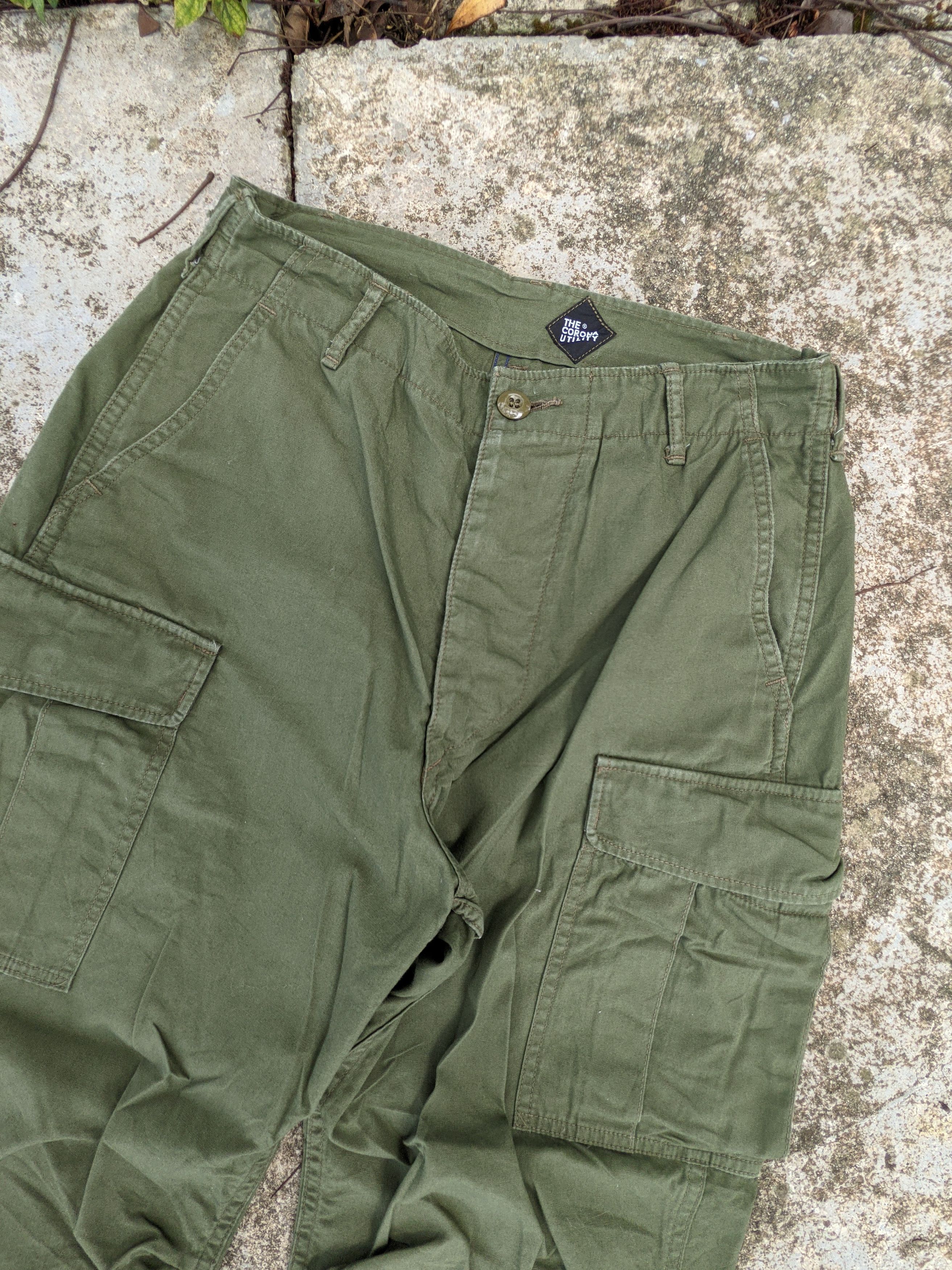 Japanese Brand ⚡️Rare⚡️ The Corona Utility Cargo Pants Size US 30 / EU 46 - 3 Thumbnail