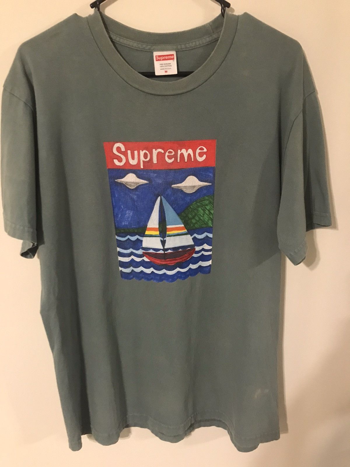 Supreme Supreme Sailboat Tee Size US M / EU 48-50 / 2 - 1 Thumbnail